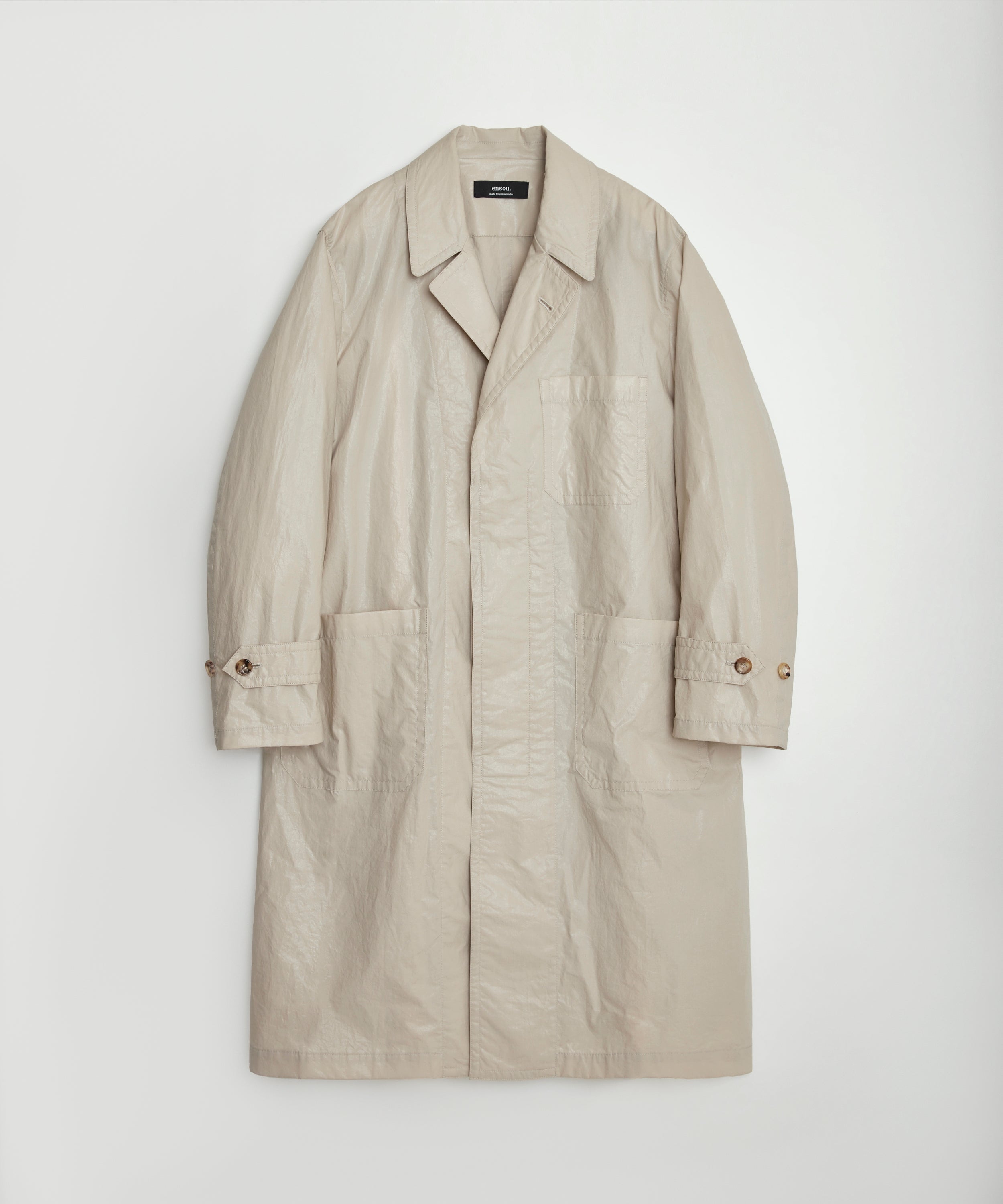 Coating Doctor Coat (Light Beige)