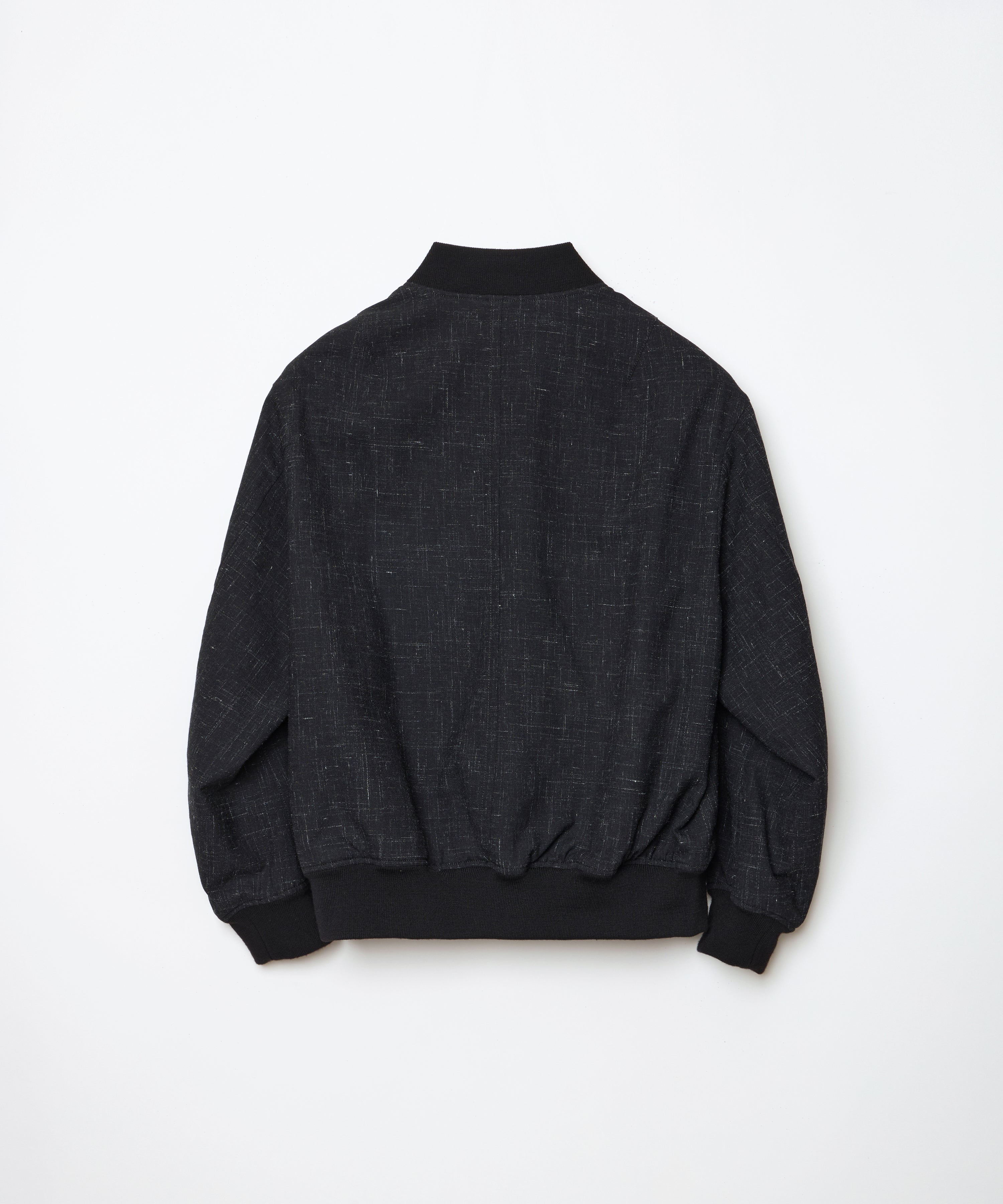 Reversible Bomber Jacket (Black x Leopard)