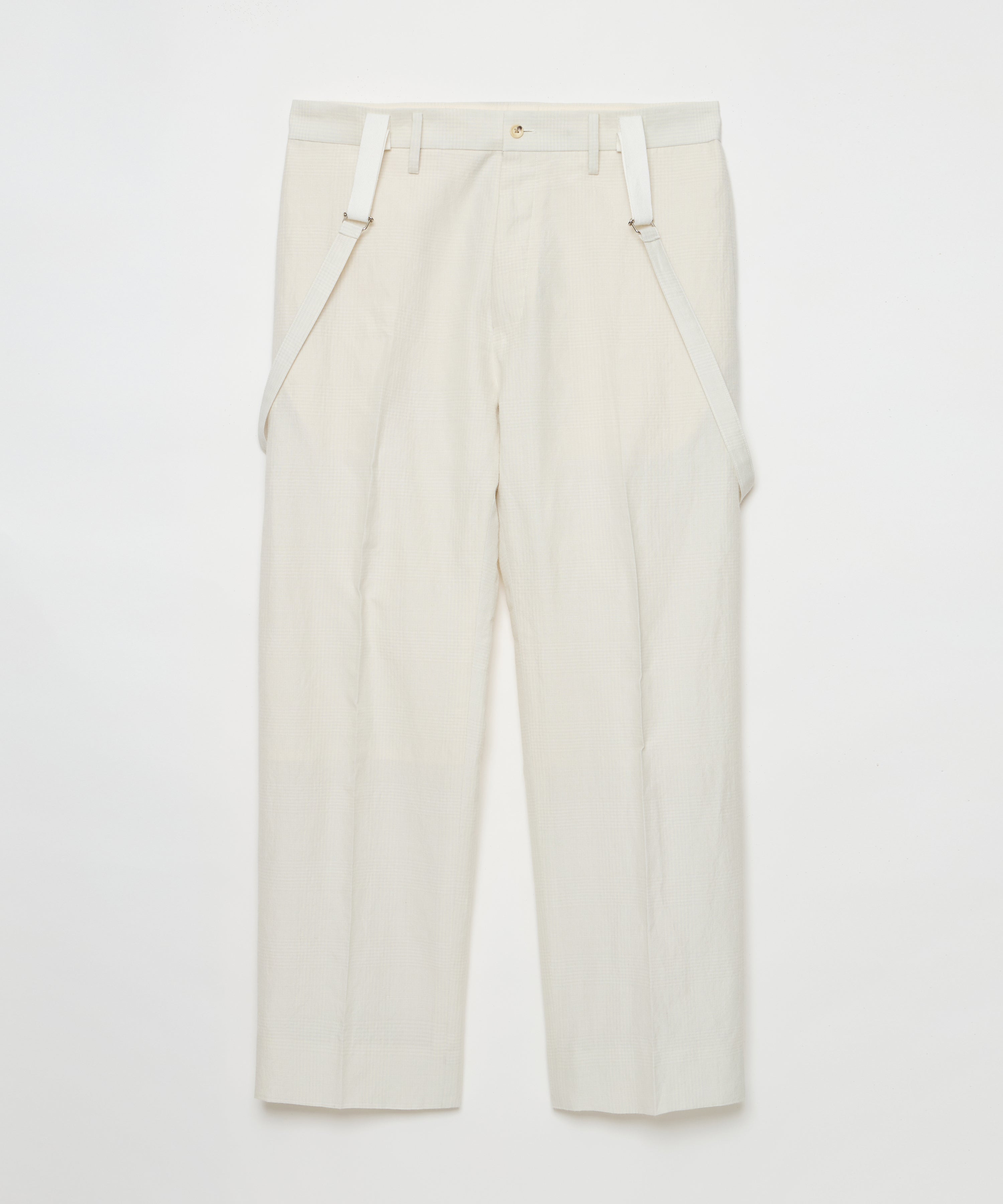 Suspender Trousers (Stone White)