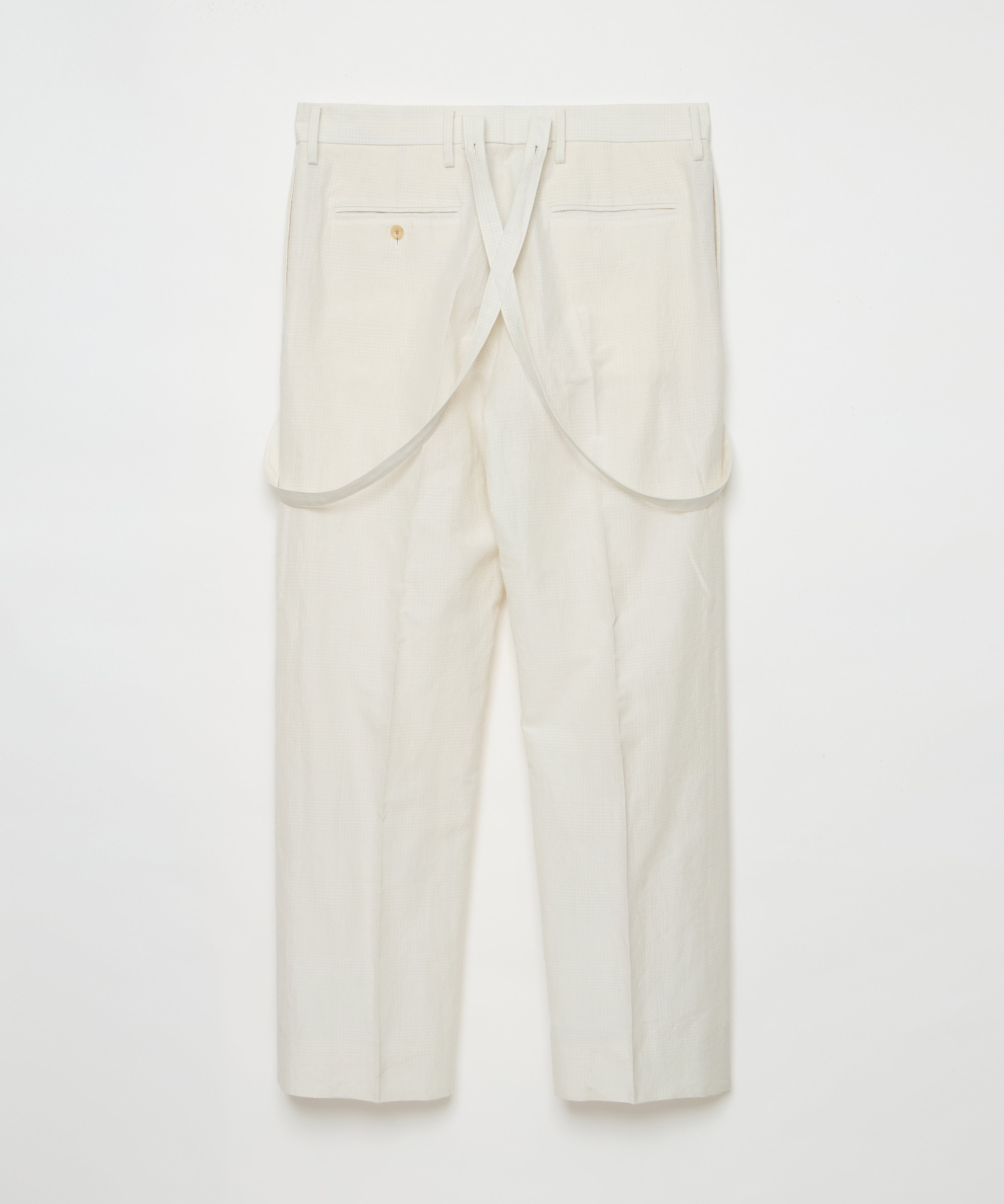 Suspender Trousers (Stone White)
