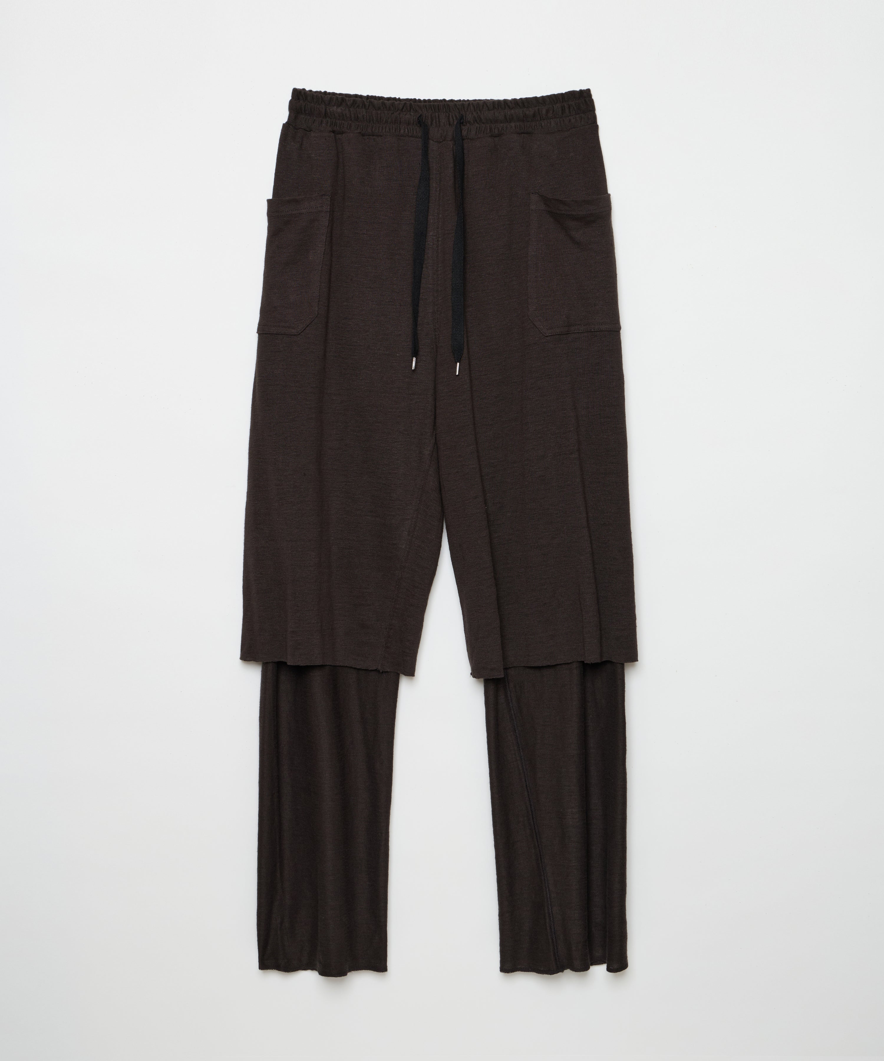 Reversible Layered Pants (Espresso)