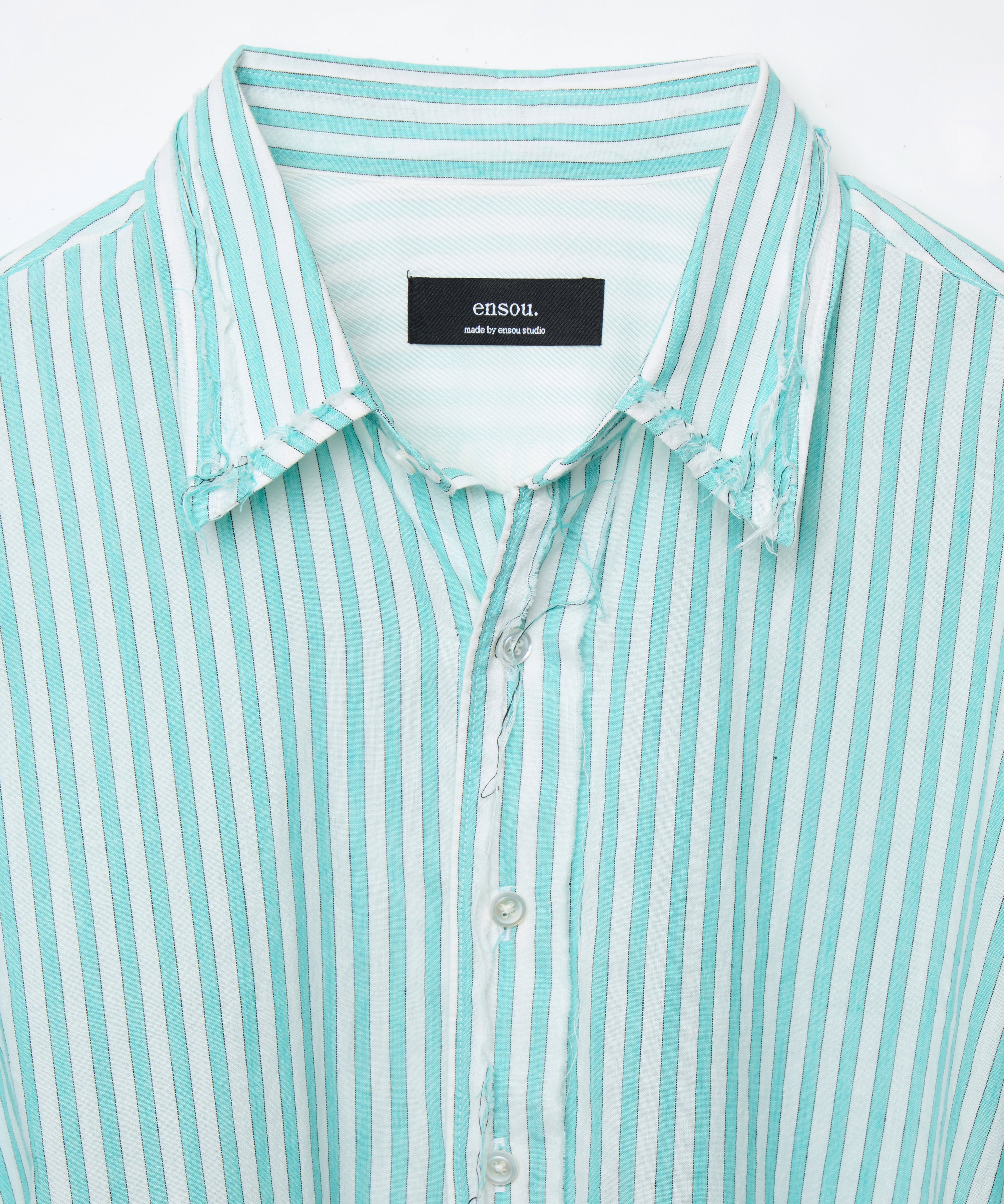 Rough Cut Shirt (Peppermint Stripe)