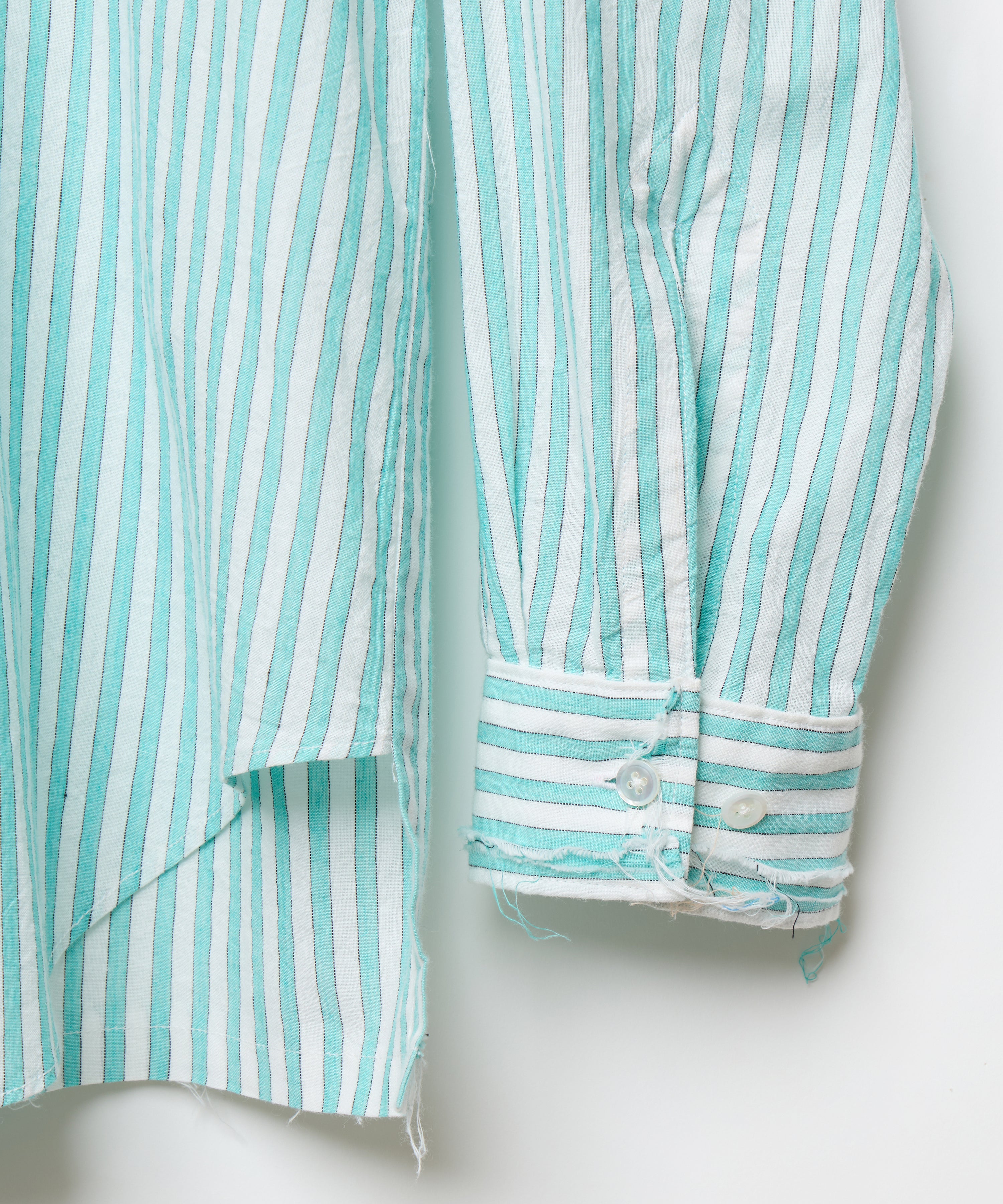 Rough Cut Shirt (Peppermint Stripe)