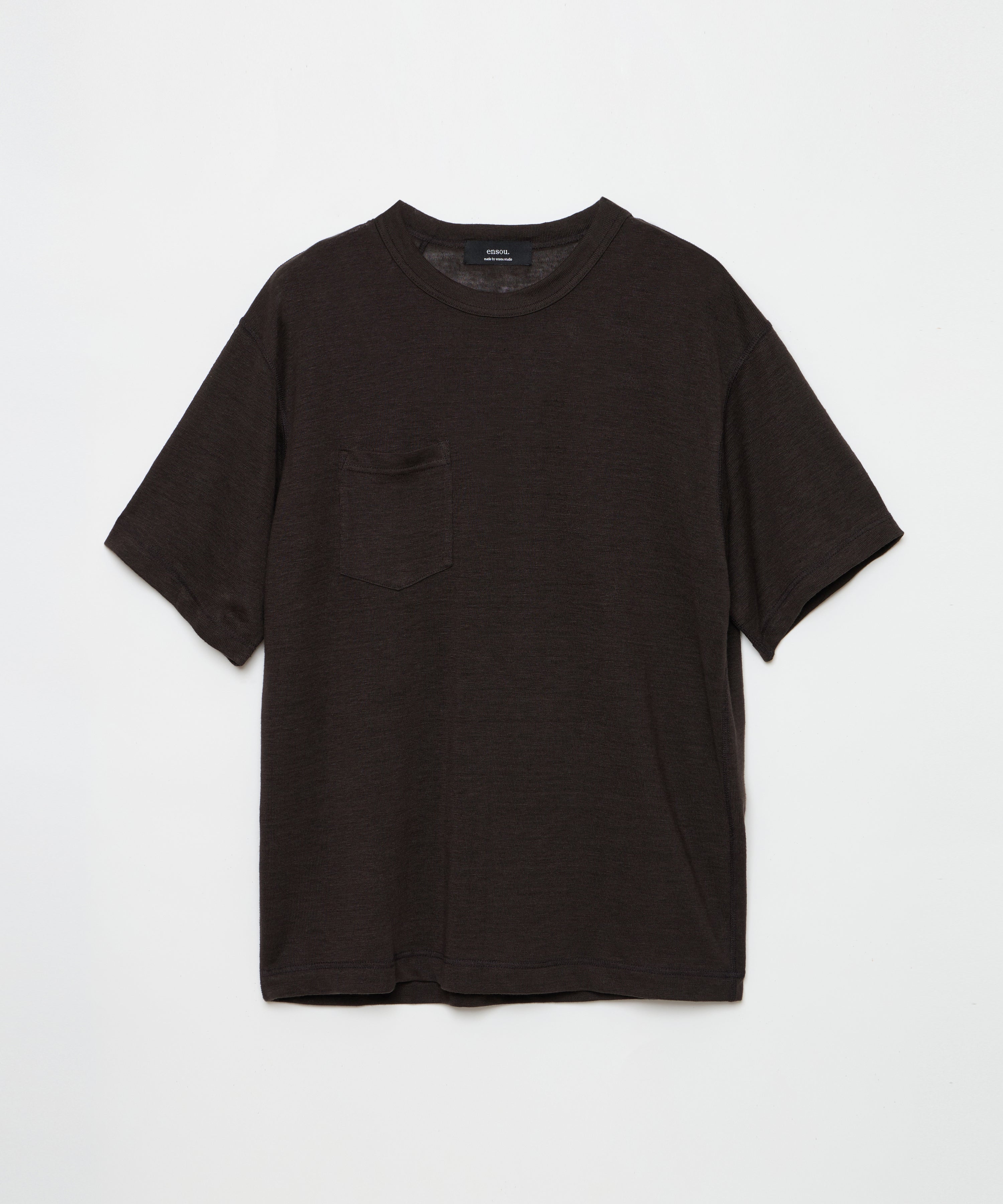Right-pocketed T-shirt (Espresso)