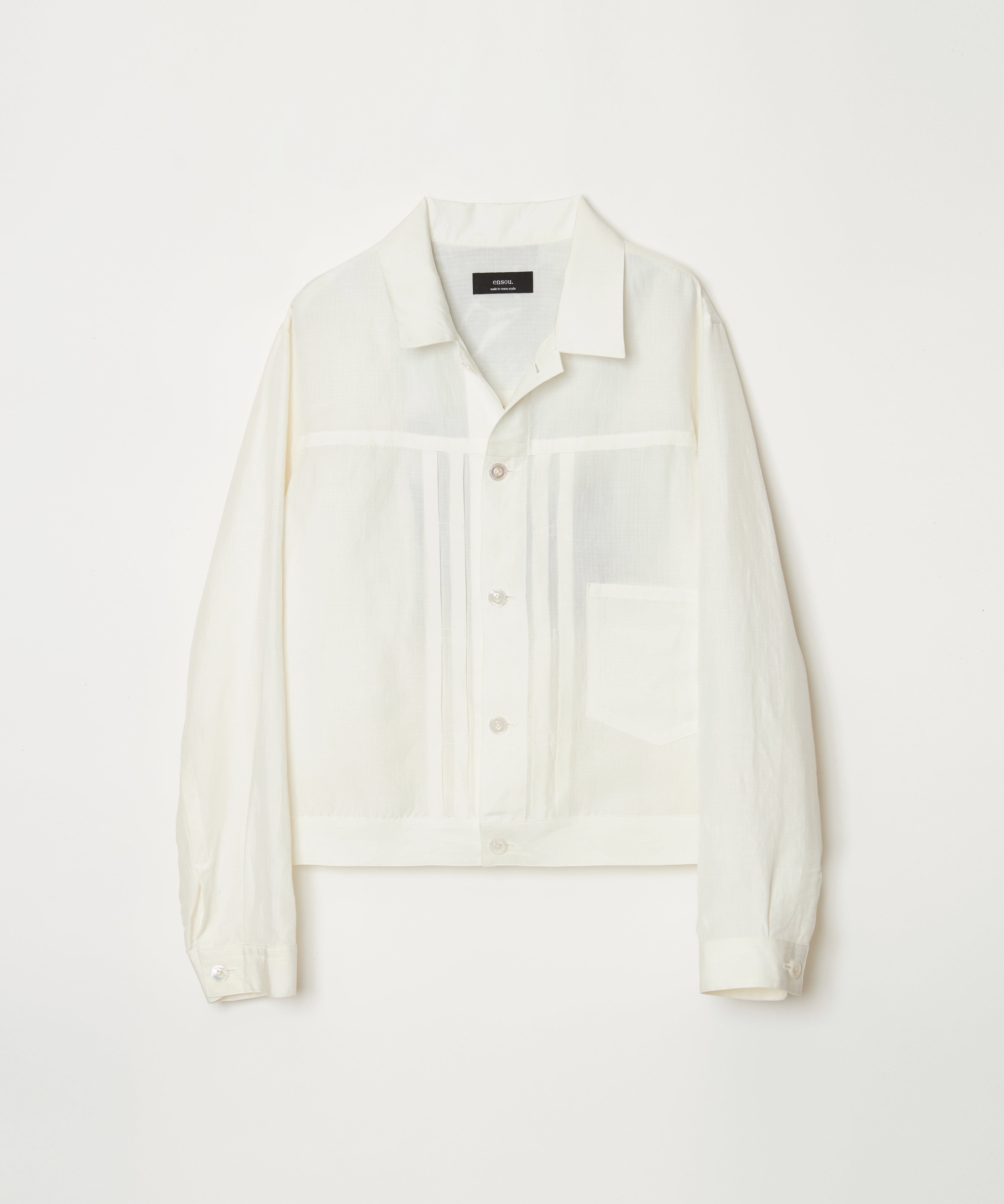 ensou. Everest Shirt (White) / E11S006