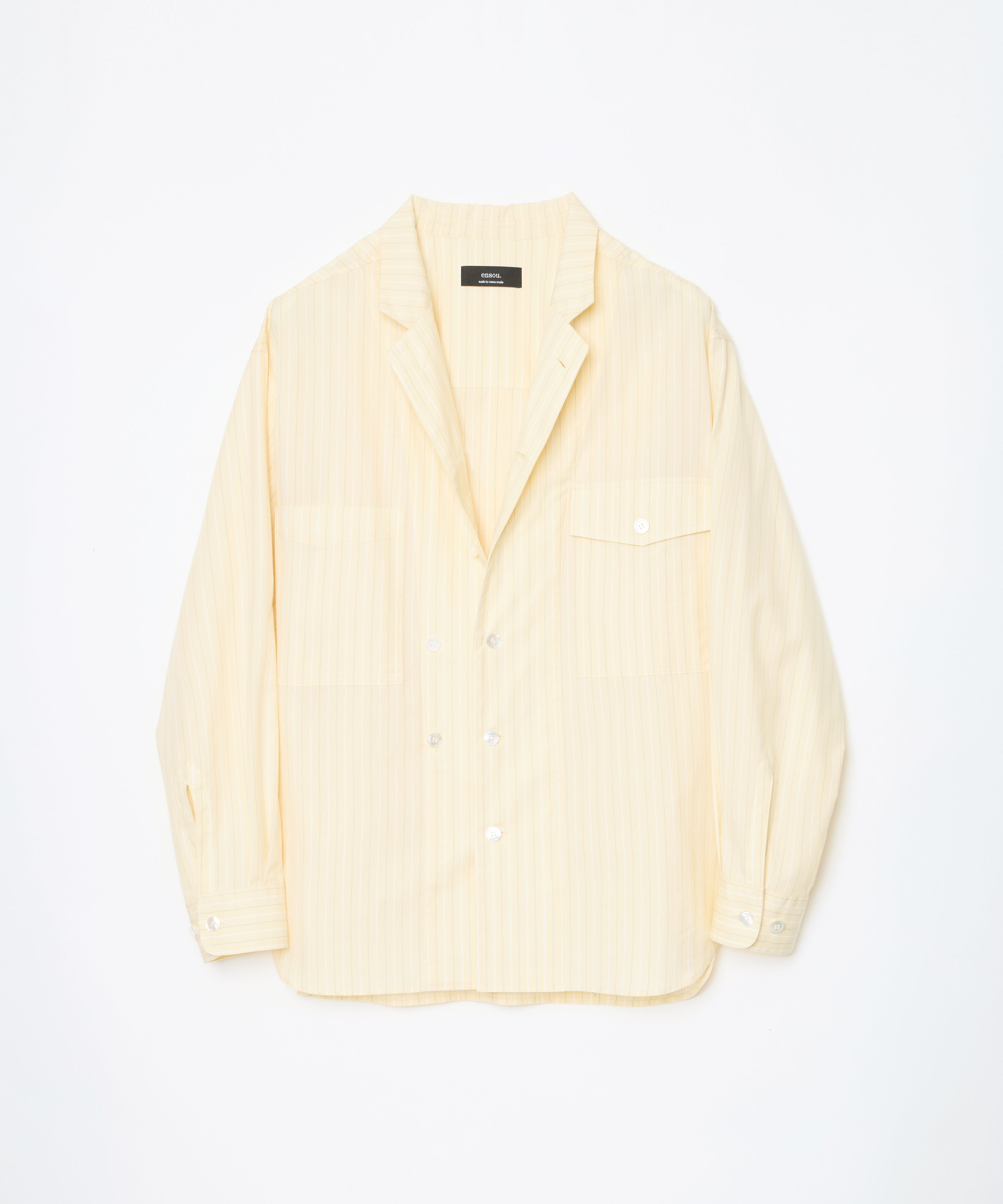 Messy Shirt (Yellow Stripe)