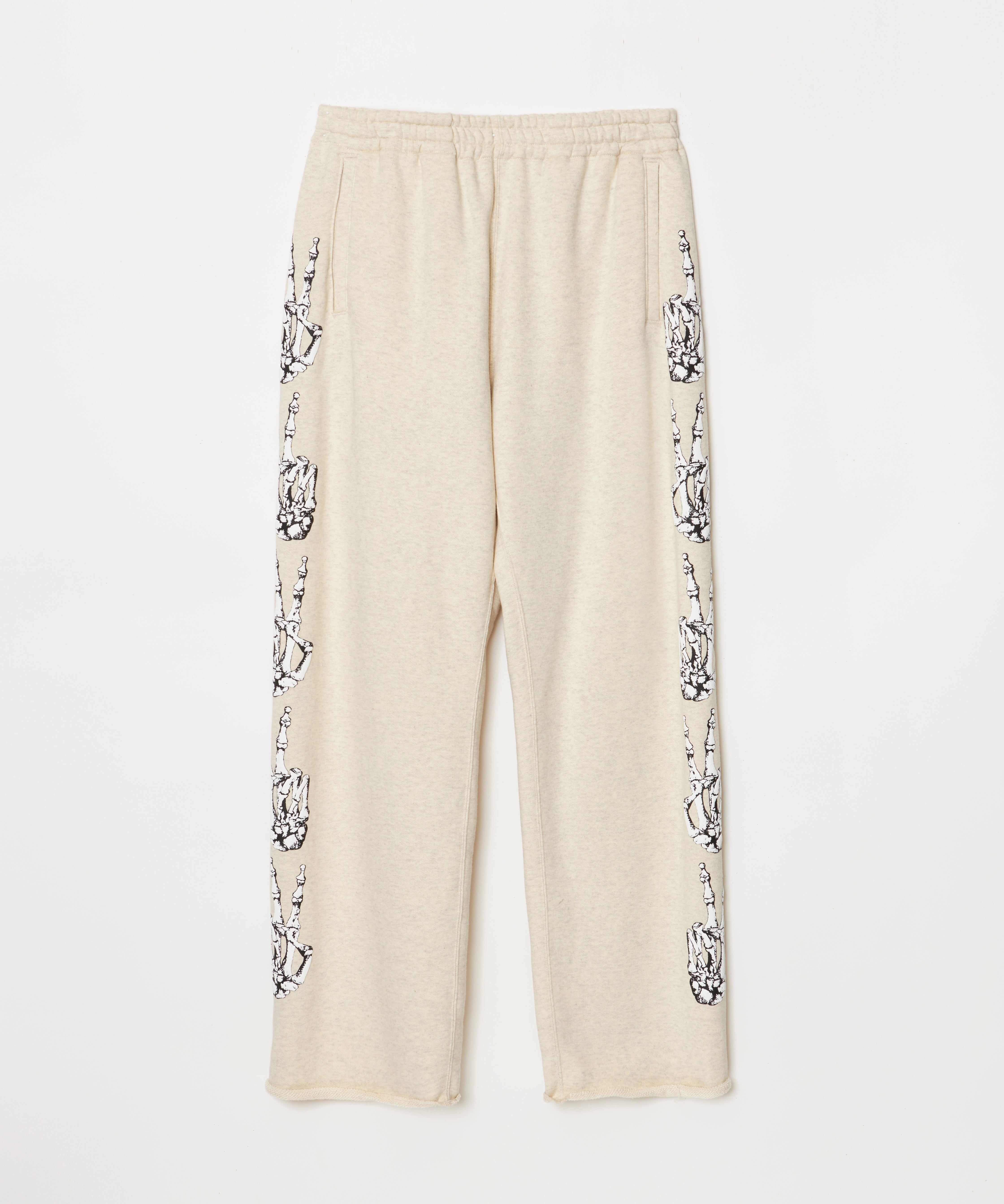 ensou. Peace Sweatpants (Ivory) / E11T005