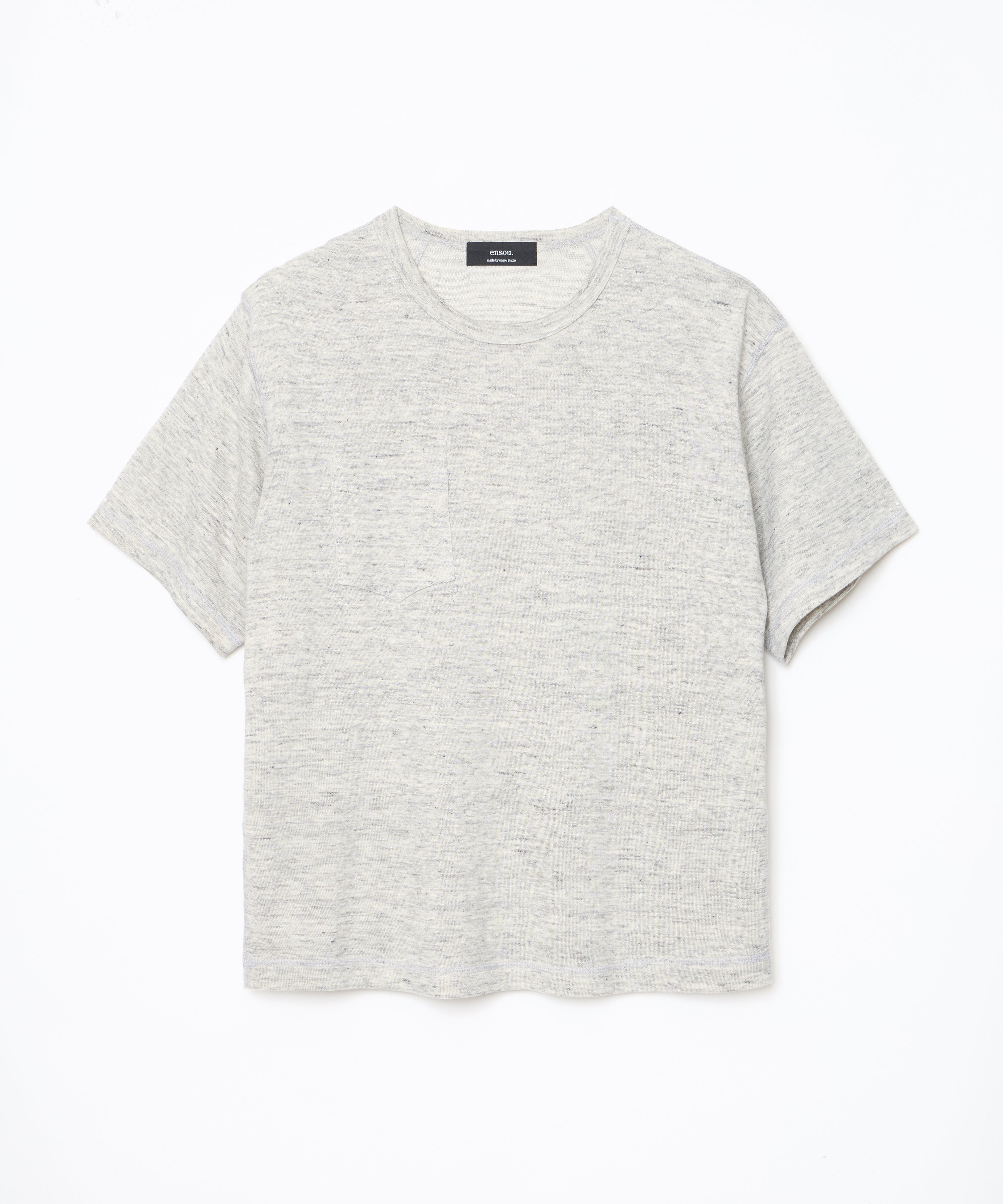 Right-pocketed T-shirt (Top Grey)