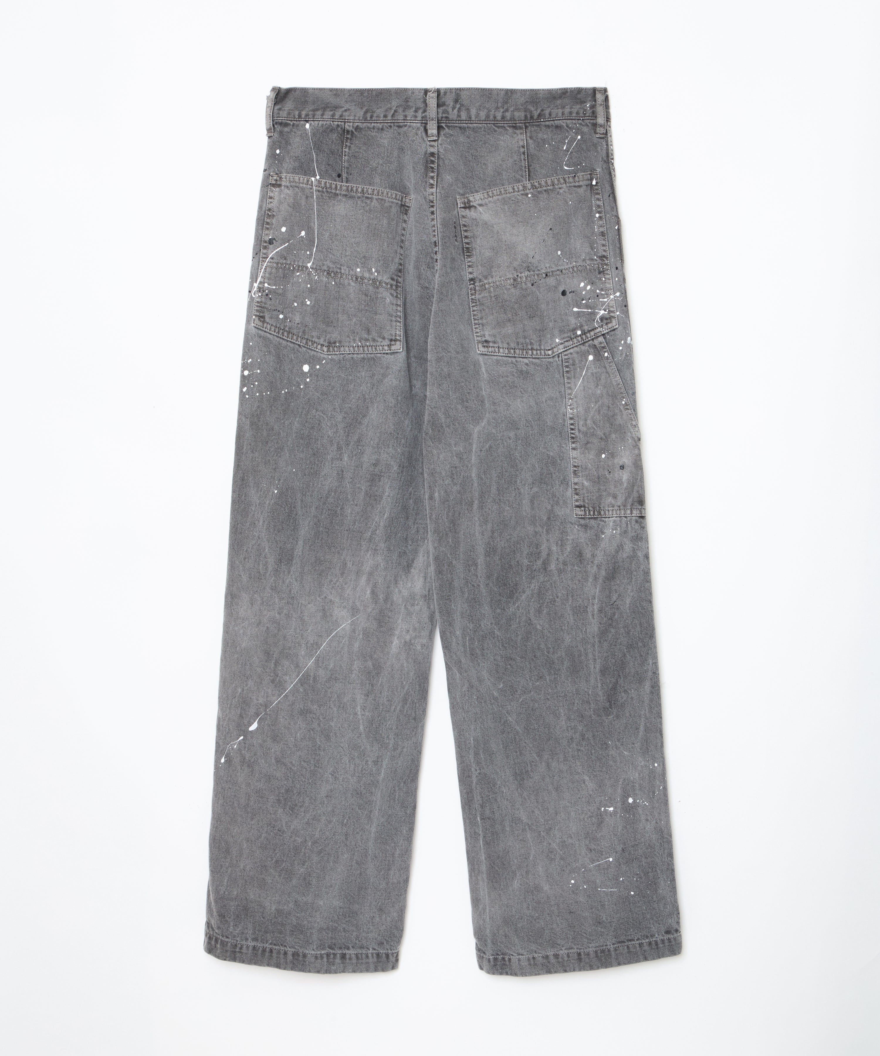 Splash Painter Jeans (Sumi-dyed Grey)