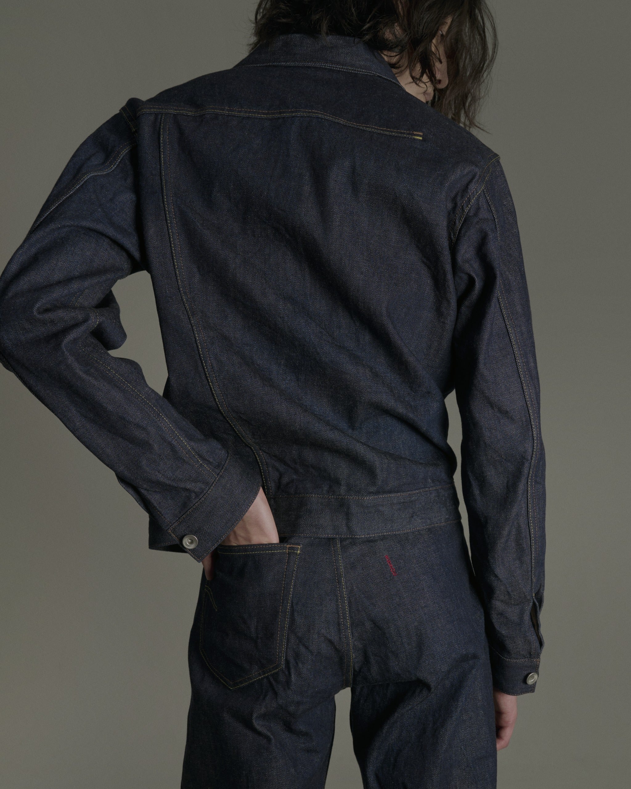 Erased Jean Jacket (Indigo)