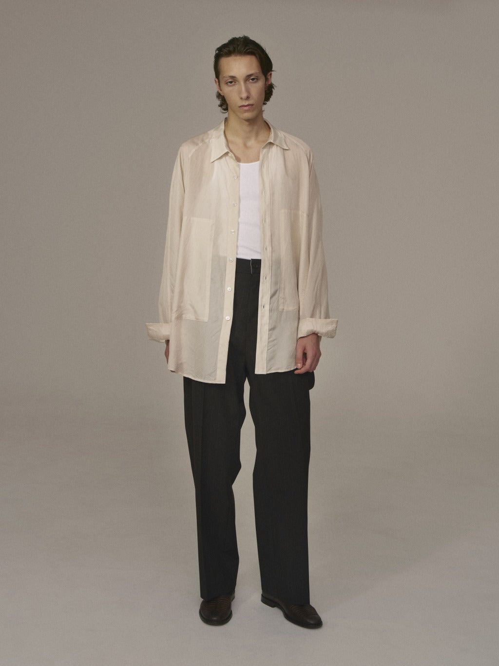 Doni's Trousers (Brown Stripe)