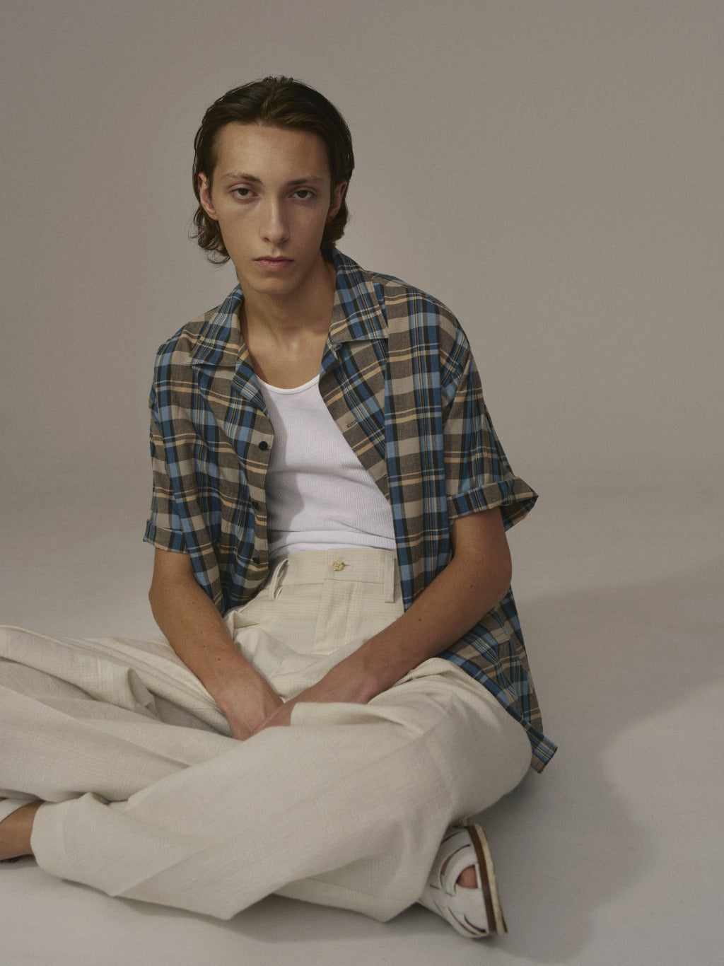 Doni's Trousers (Stone White)