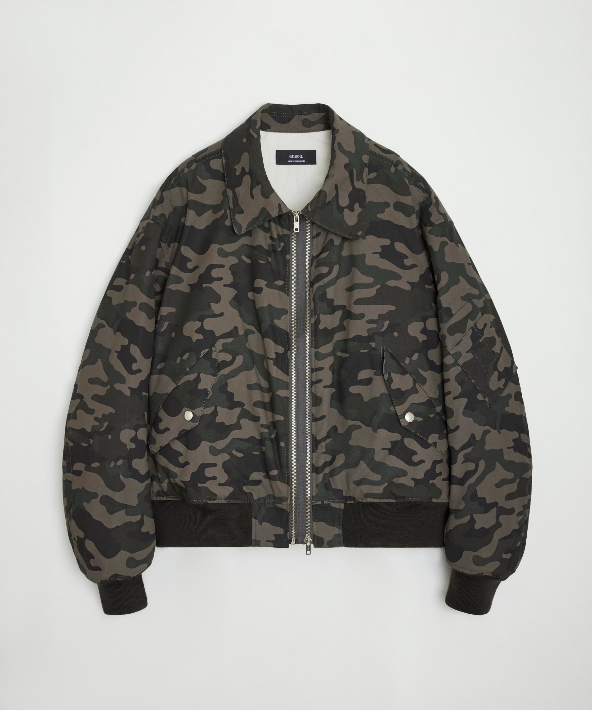 Two-lane Flight Jacket (Camo)