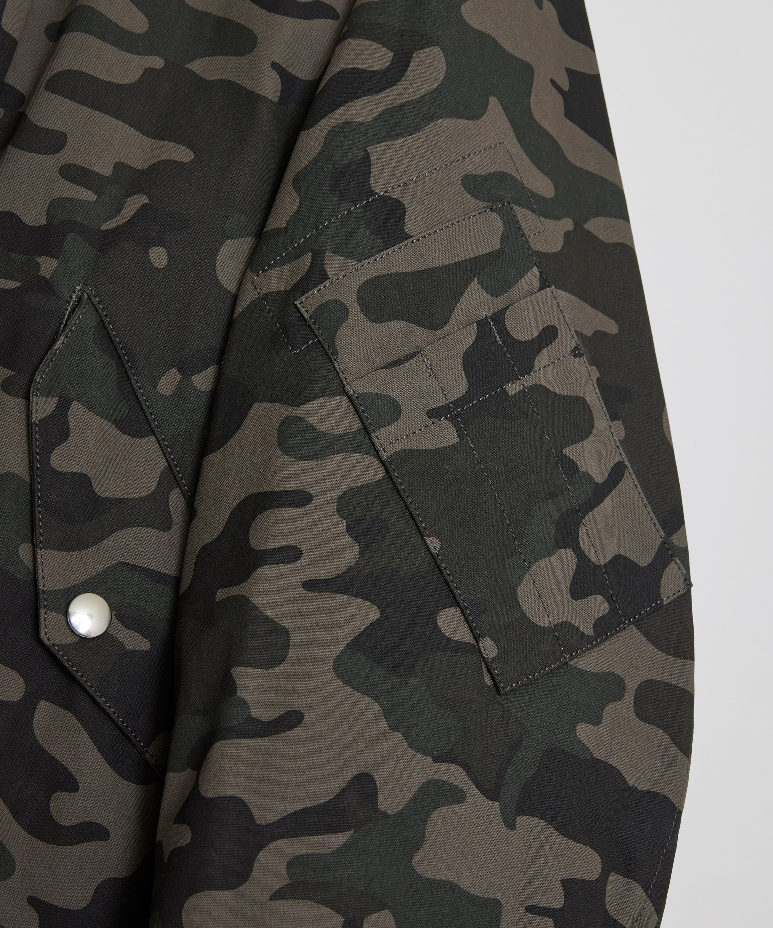 Two-lane Flight Jacket (Camo)