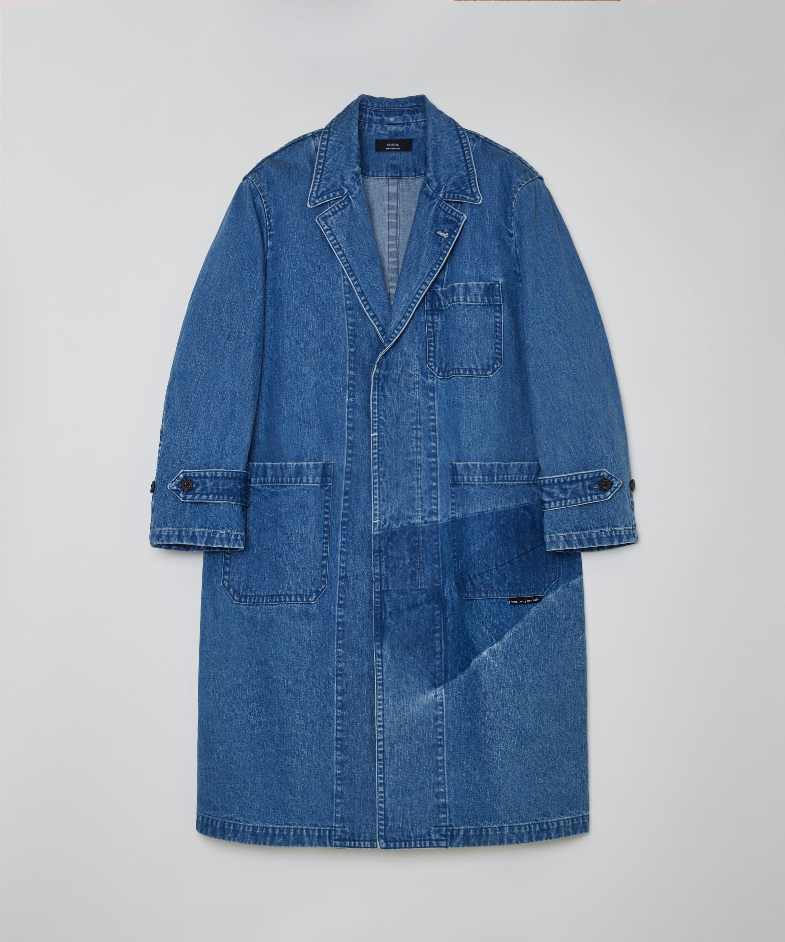 Jean Doctor Coat (Indigo)