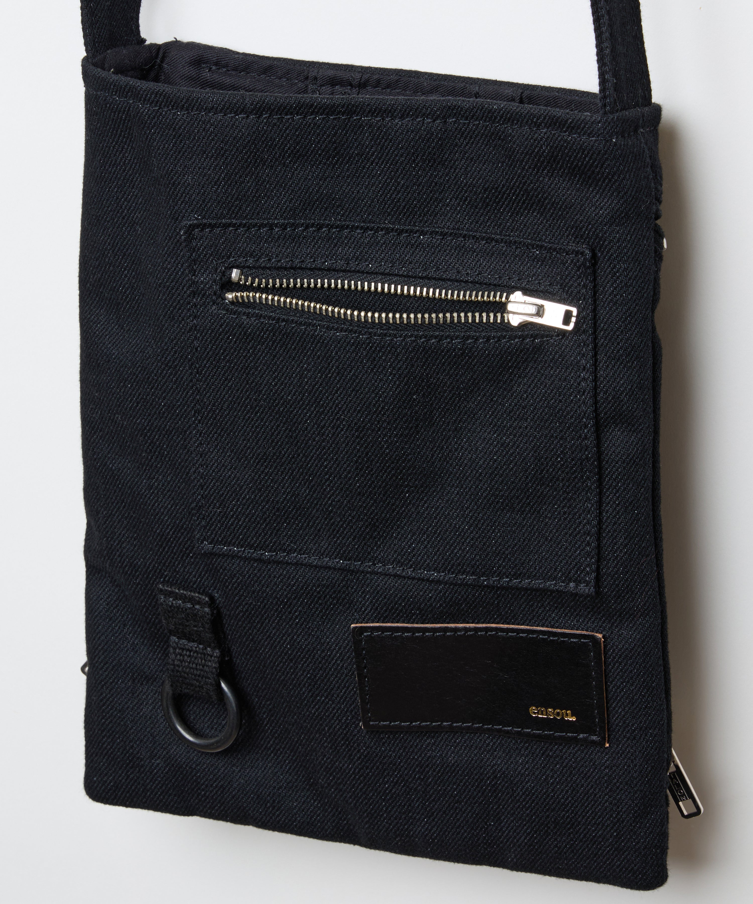 X Rectangle Bag (Black)