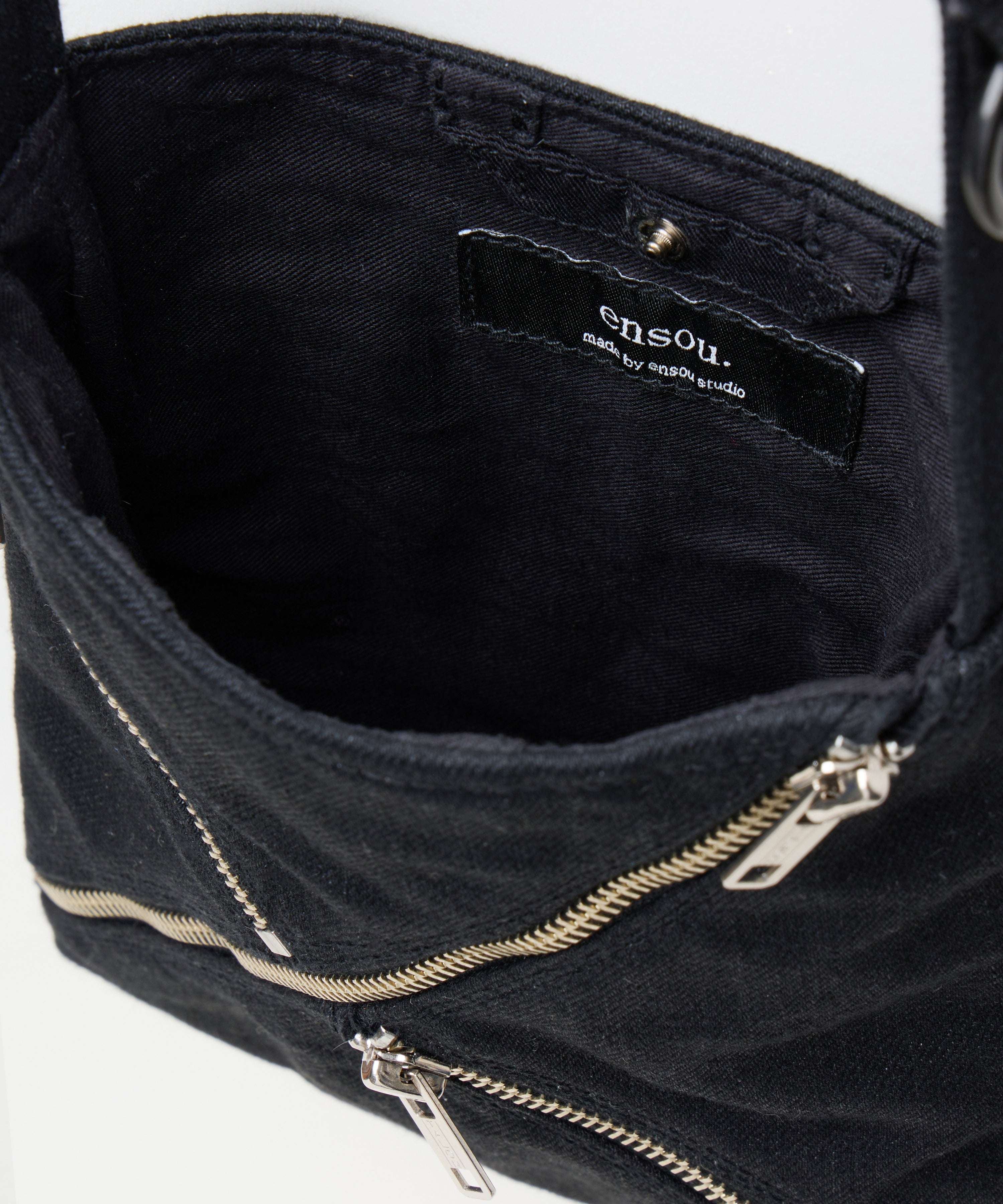 X Rectangle Bag (Black)