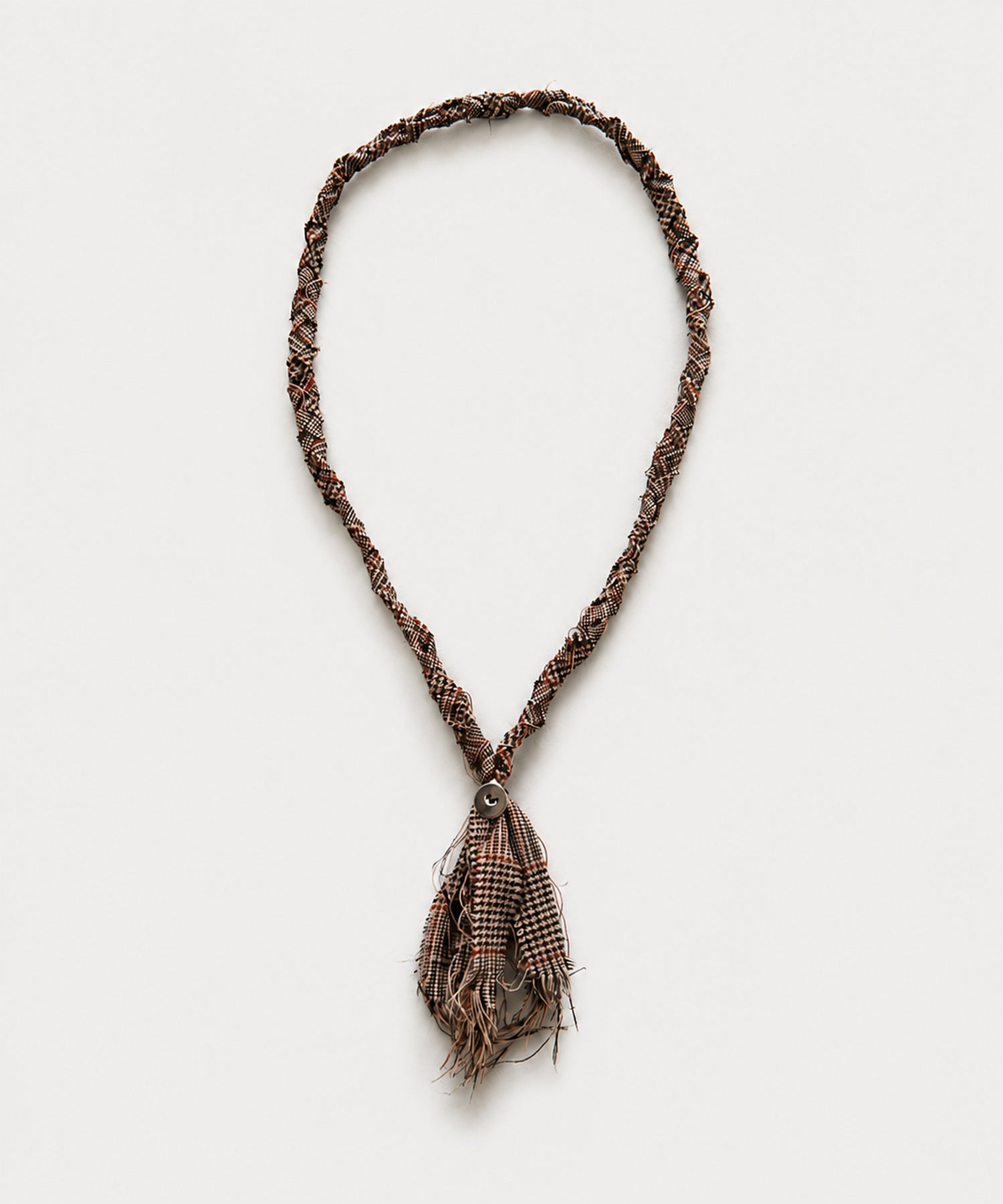 Braided Loop Tie (Brown)