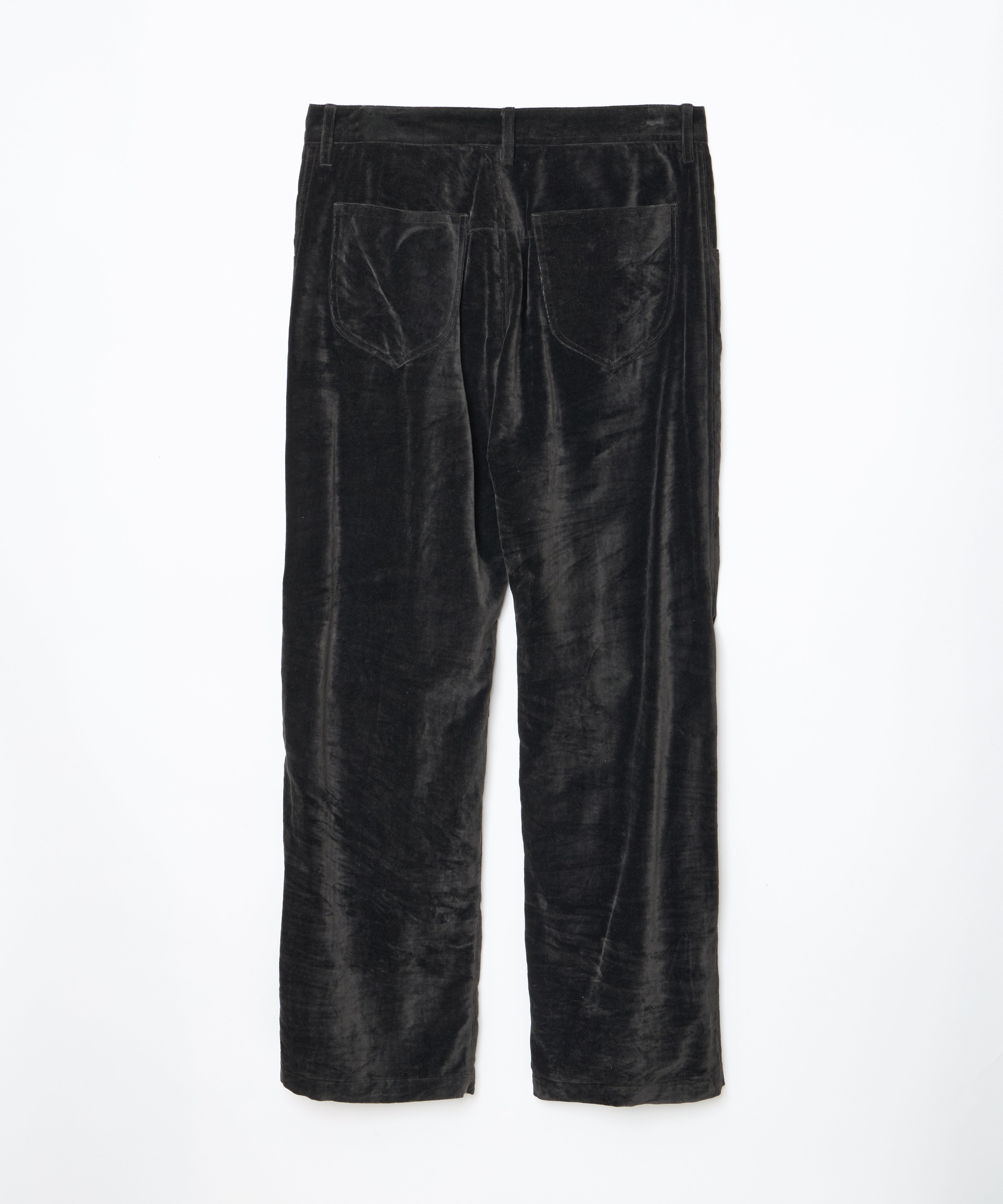 ensou. Derby Pants (Sumi-dyed Black) / E13P006