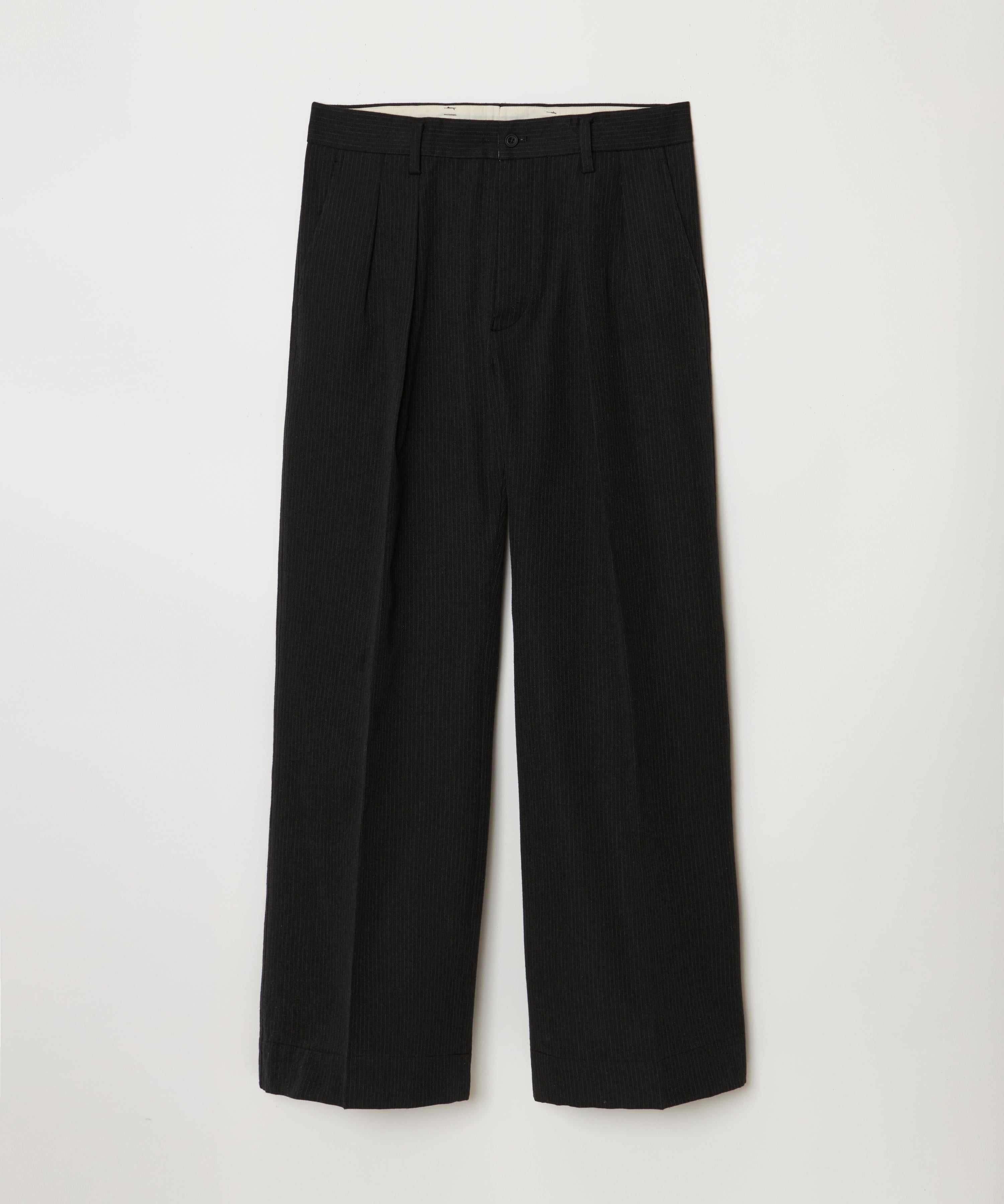 Doni's Trousers (Charcoal Stripe)