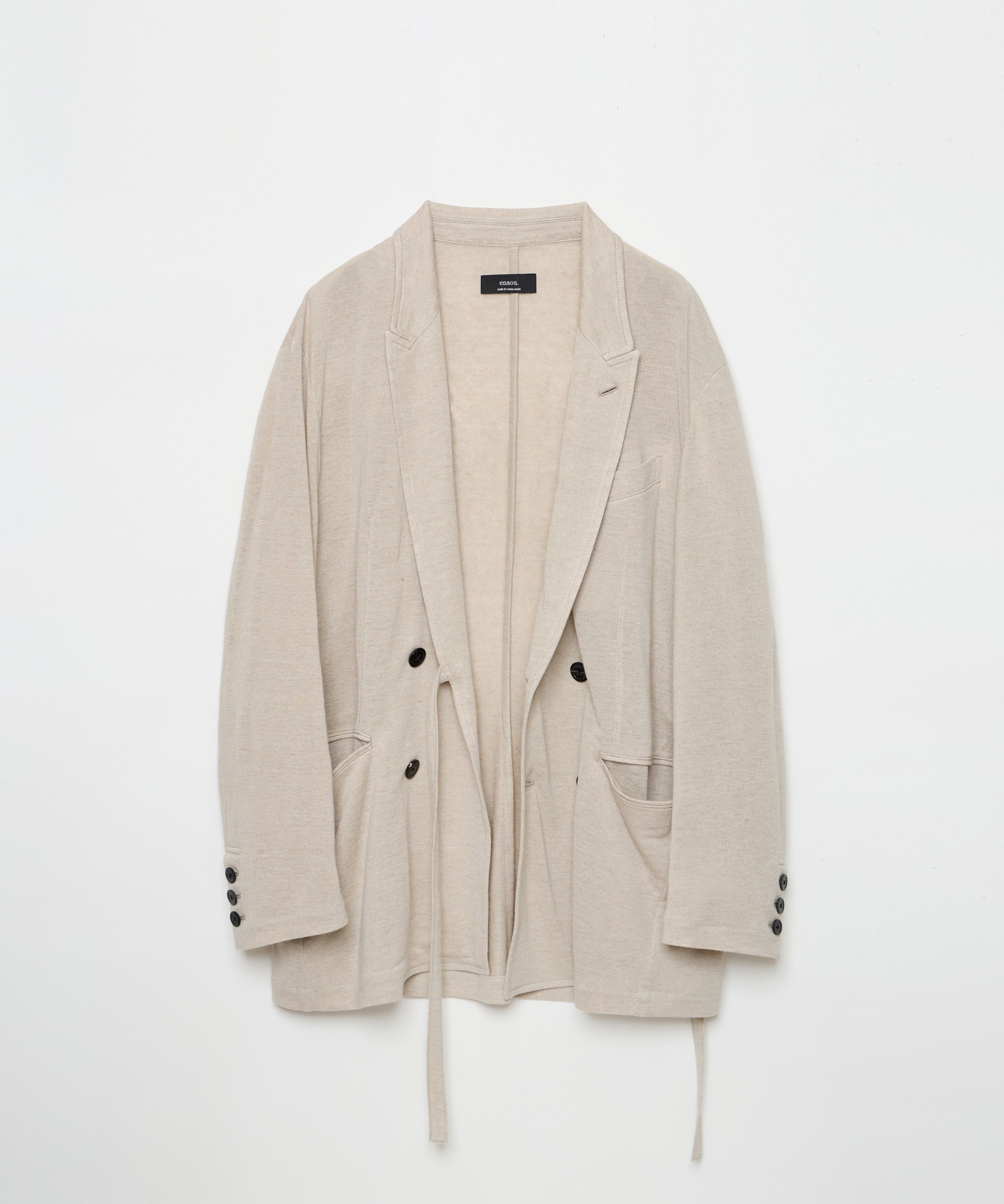 Jersey Chill Blazer (Sand Beige)