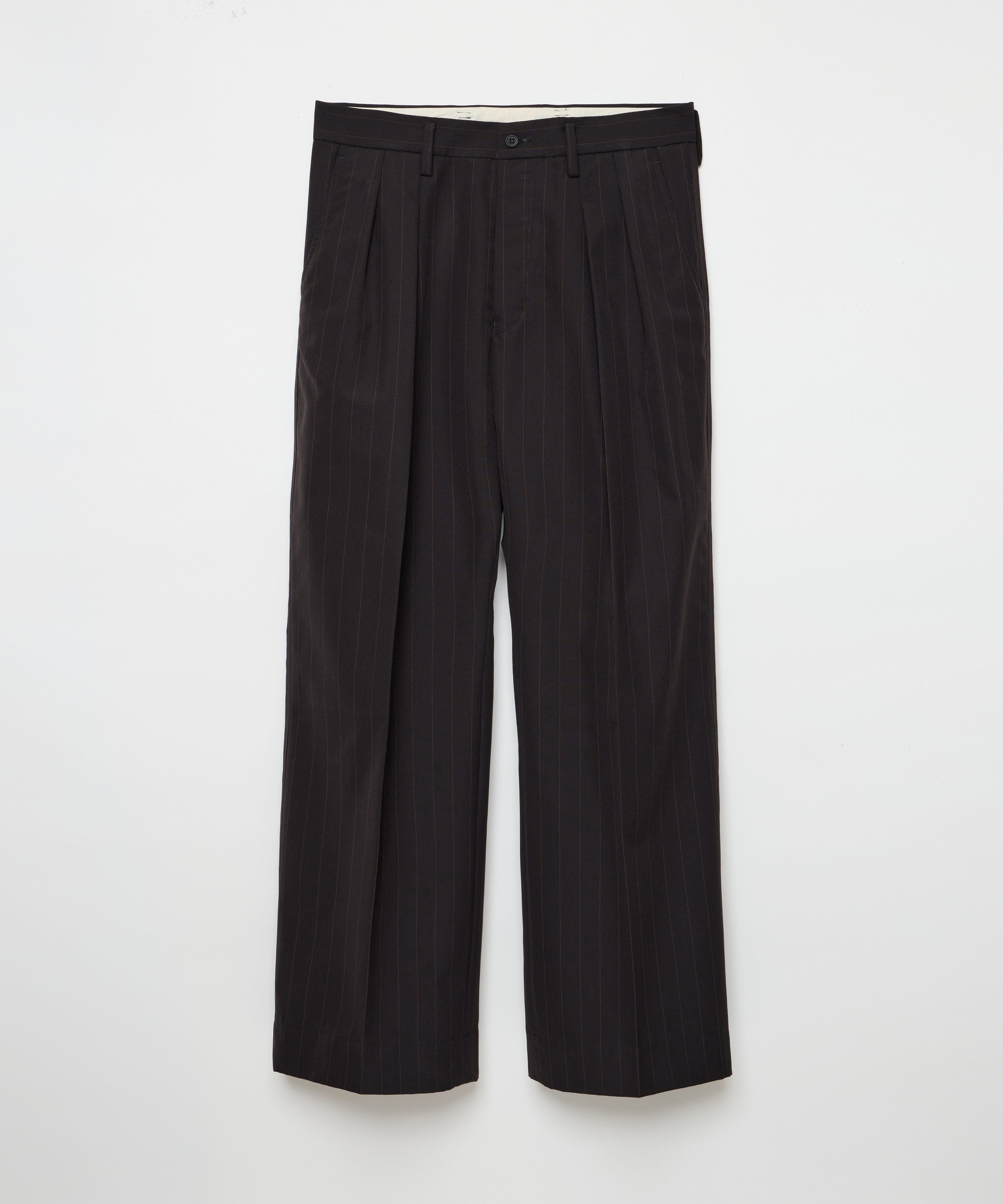 ensou. Doni's Trousers (Brown Stripe) / E12P002