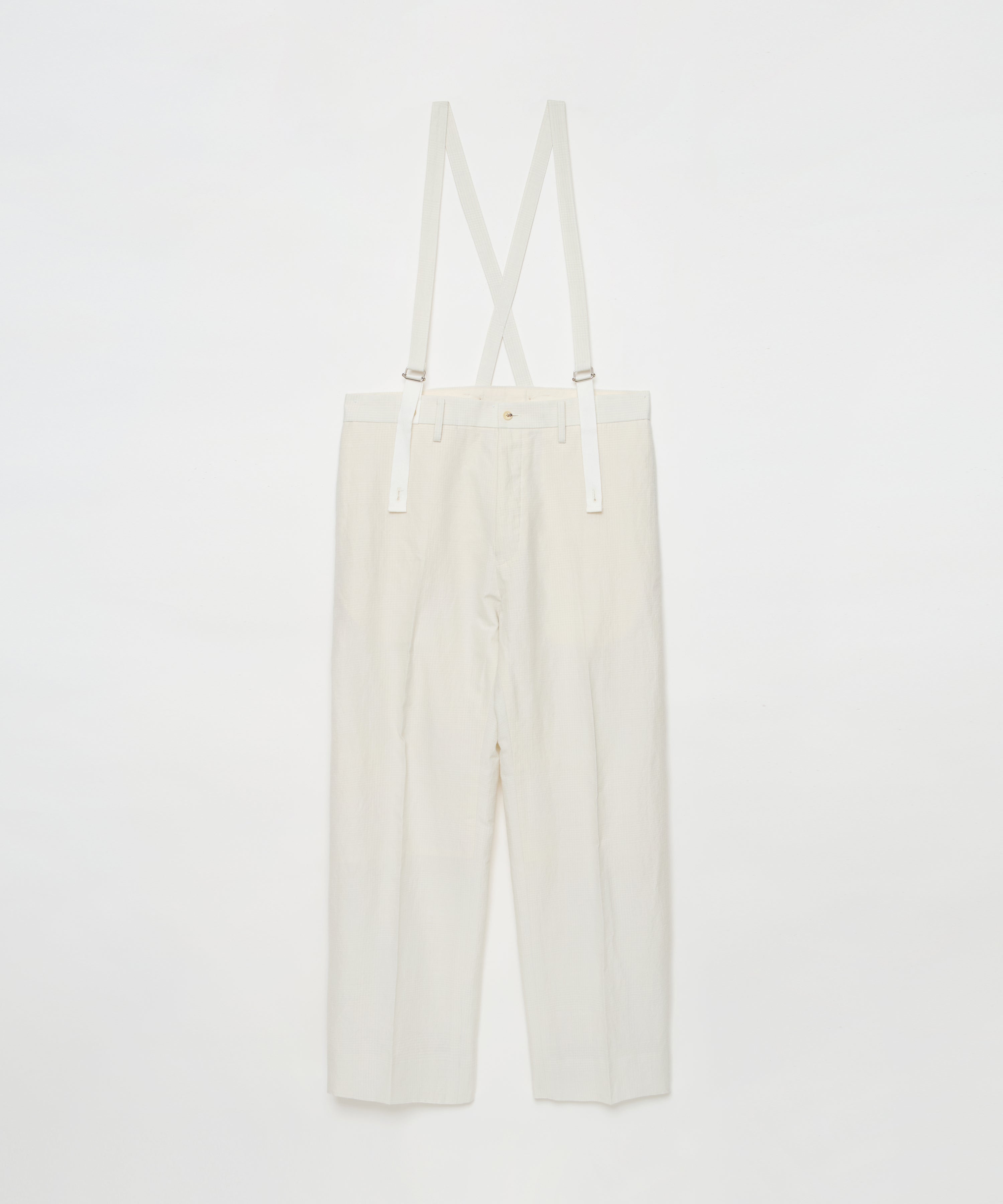 Suspender Trousers (Stone White)