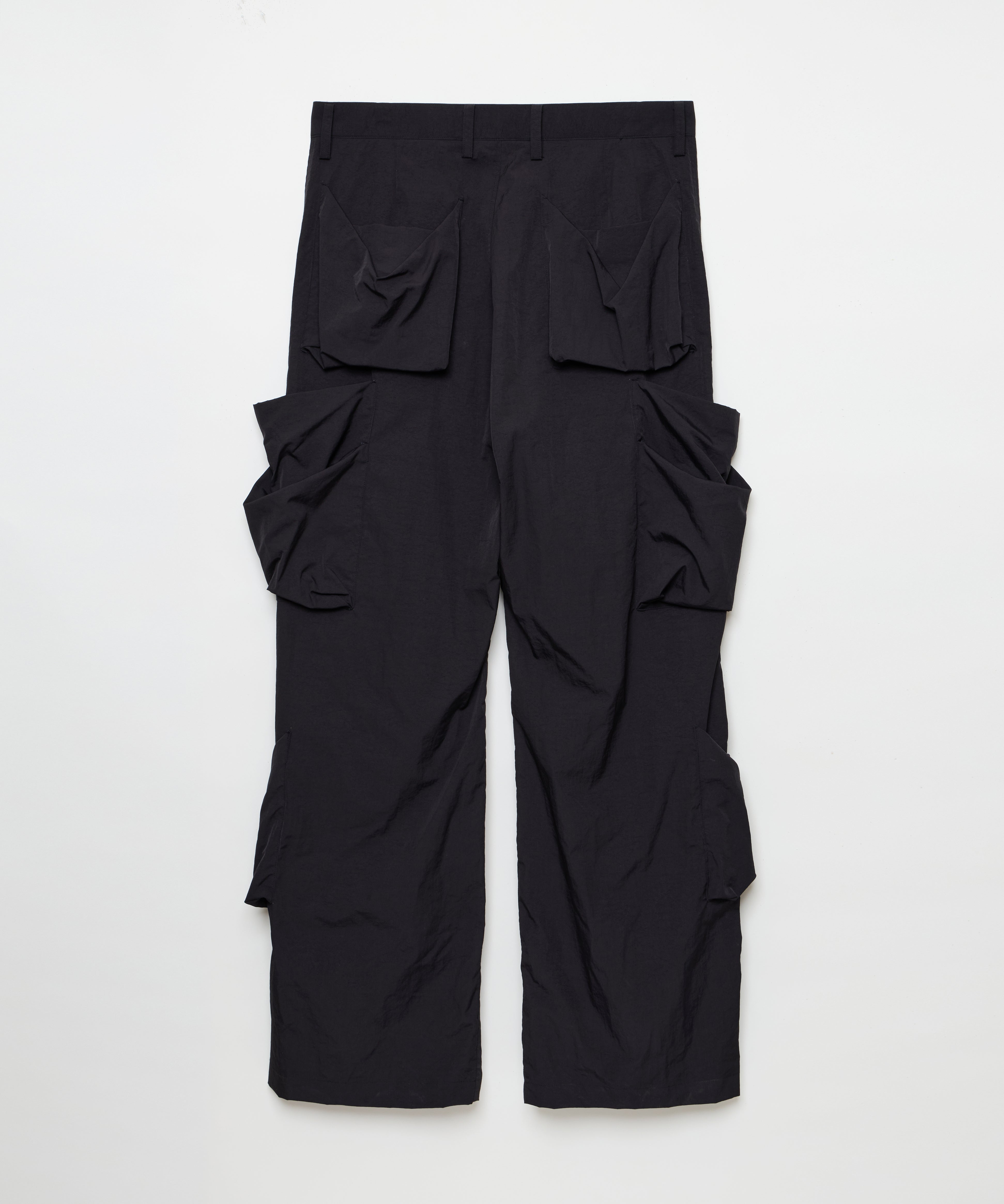 M*O様 ensou Draped pocket Pants エンソウ パンツ ensou. Draped-pocket Pants (Black) / E12P006