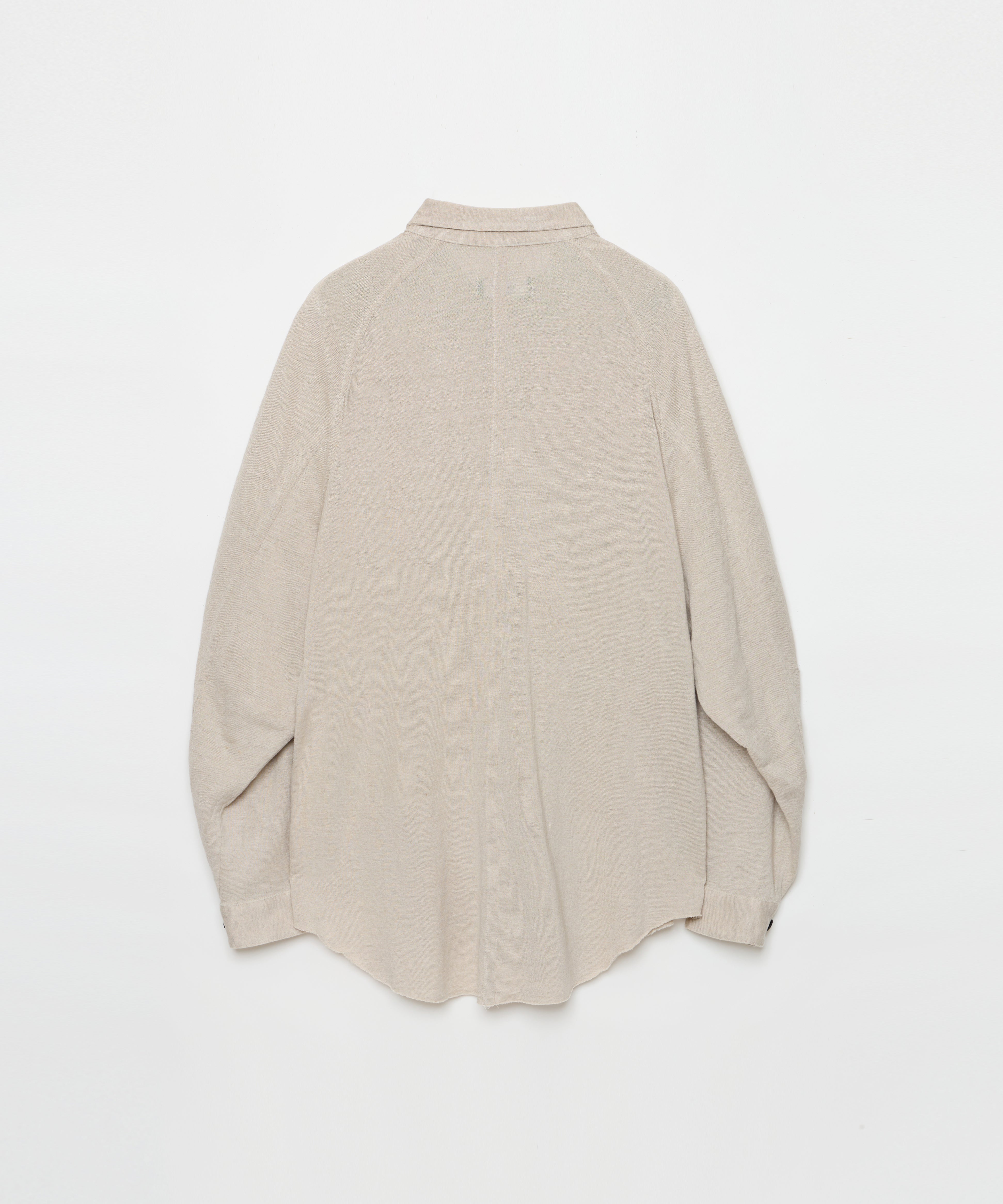 ensou.　Big Raglan-sleeve Jersey Shirt ensou. Big Raglan-sleeve Jersey Shirt (Sand Beige) / E12S008