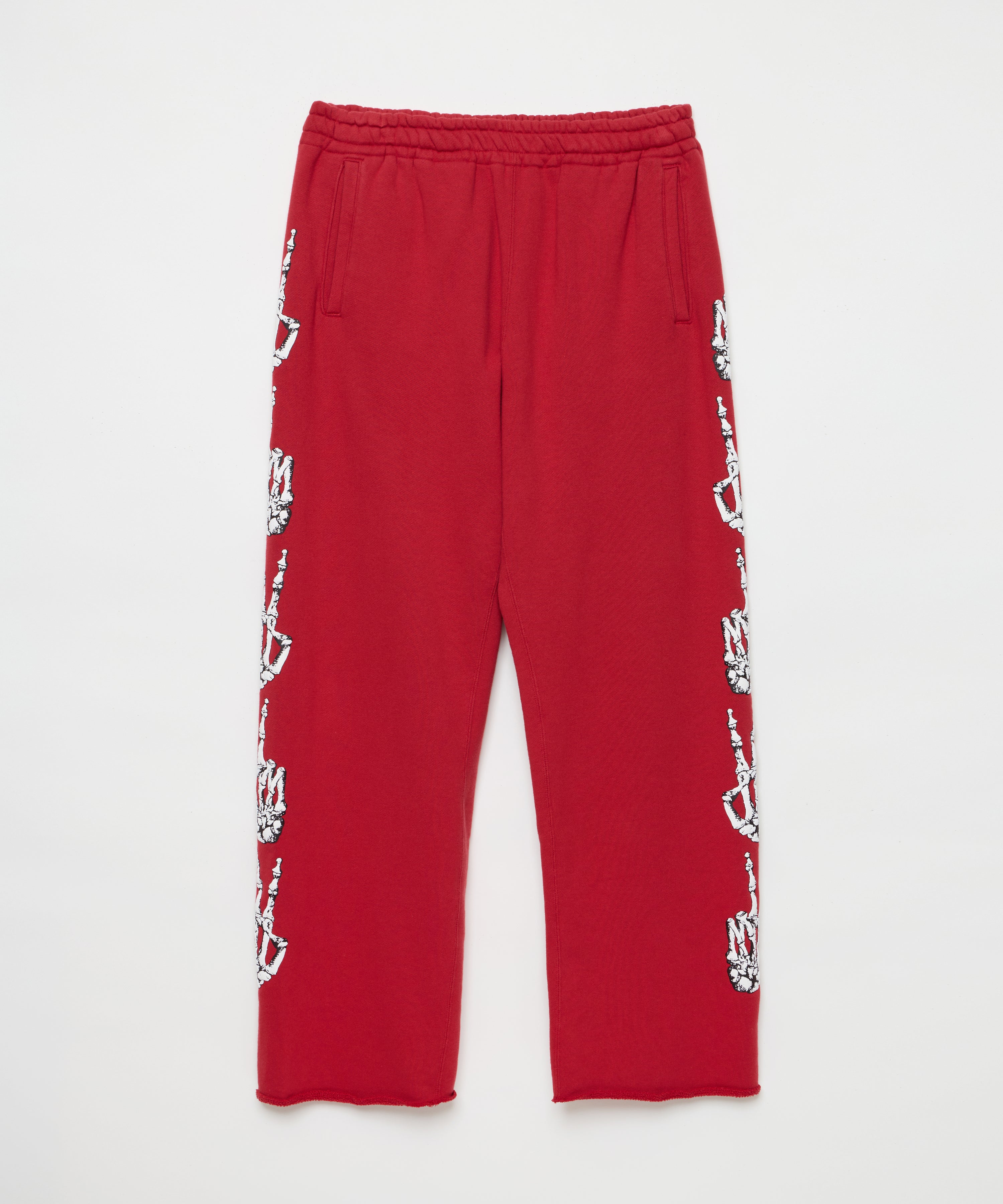 Peace Sweatpants (Red)