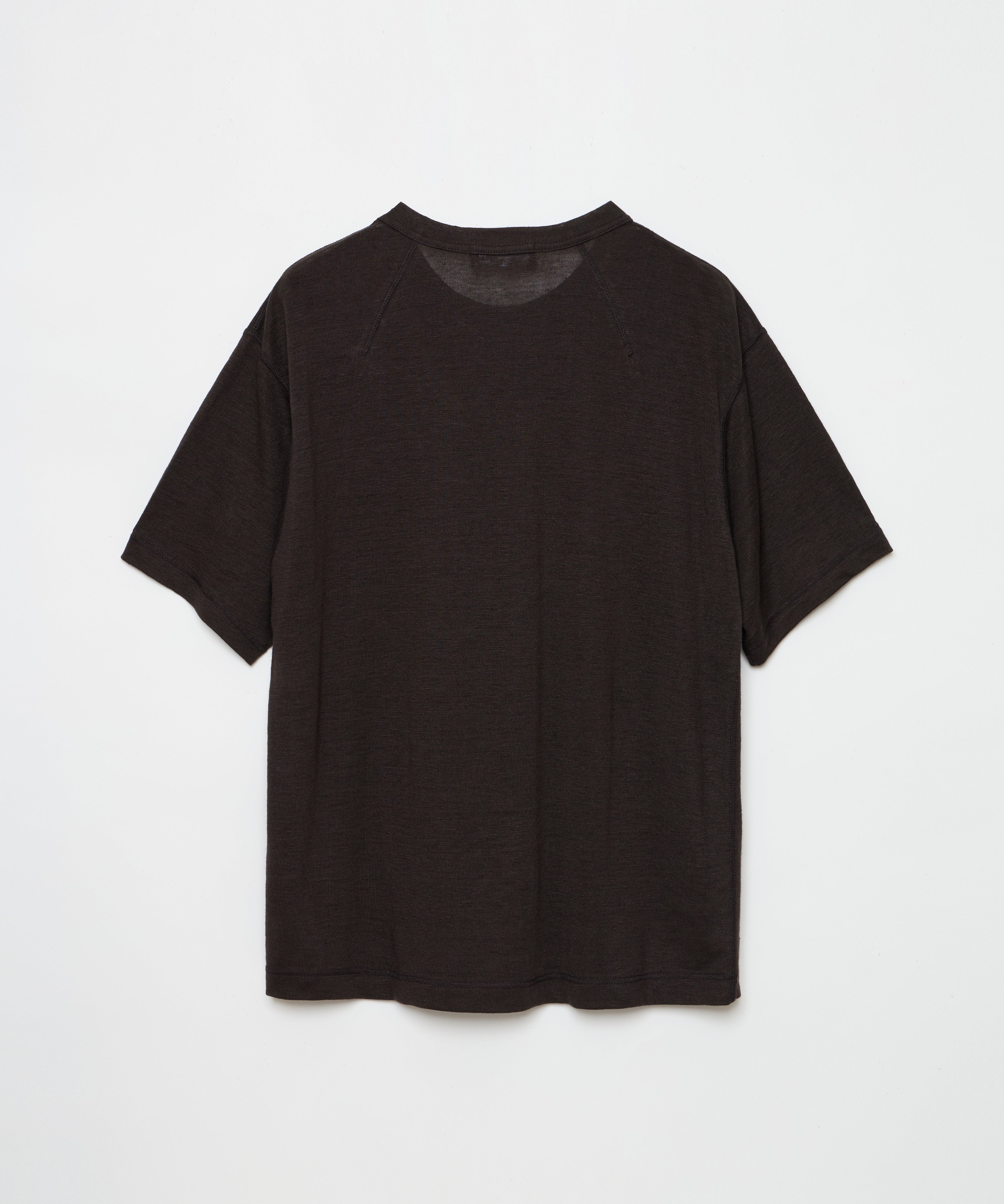 ensou. Right-pocketed T-shirt (Espresso) / E12T005