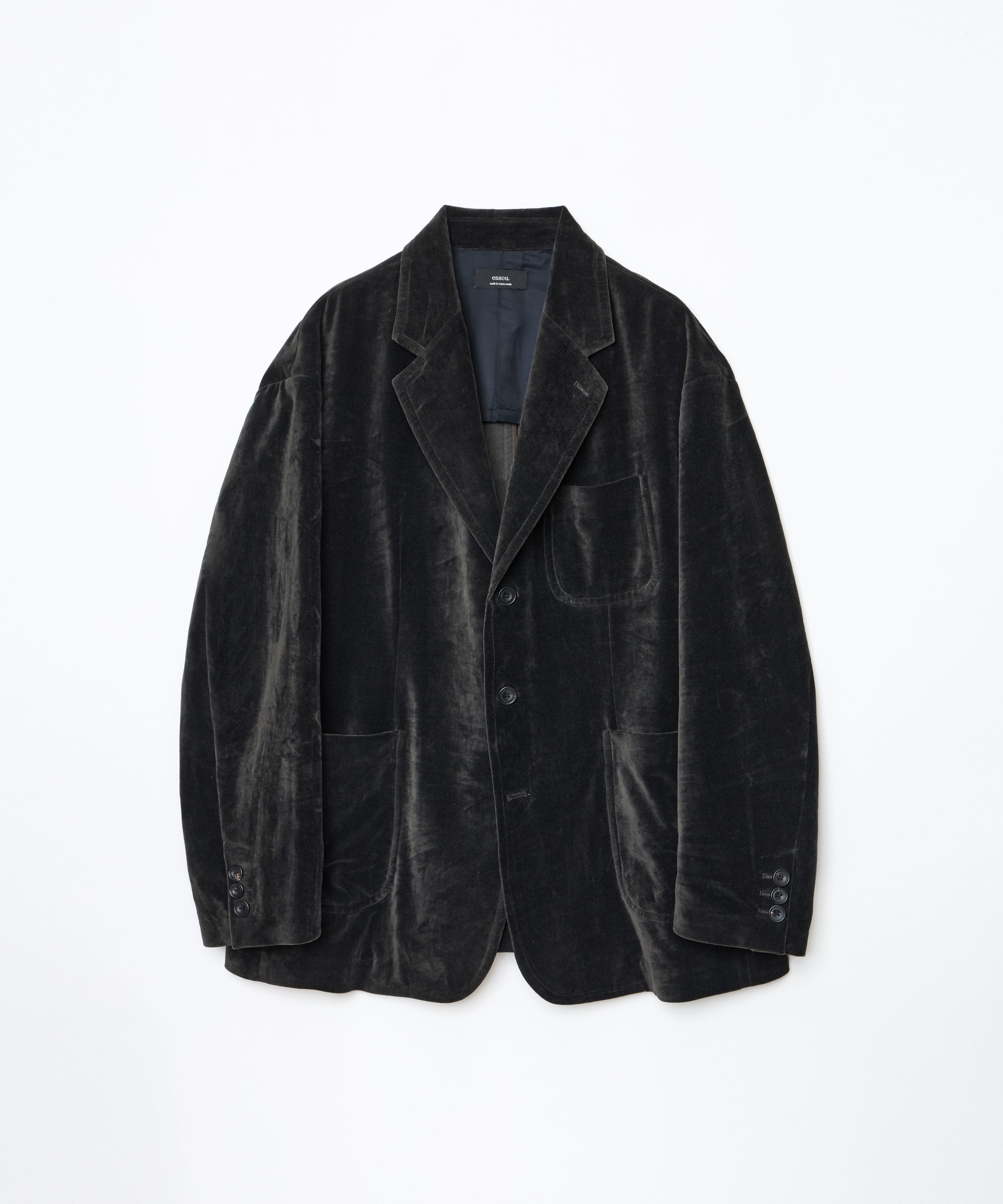 Hypersized Blazer (Sumi-dyed Black)