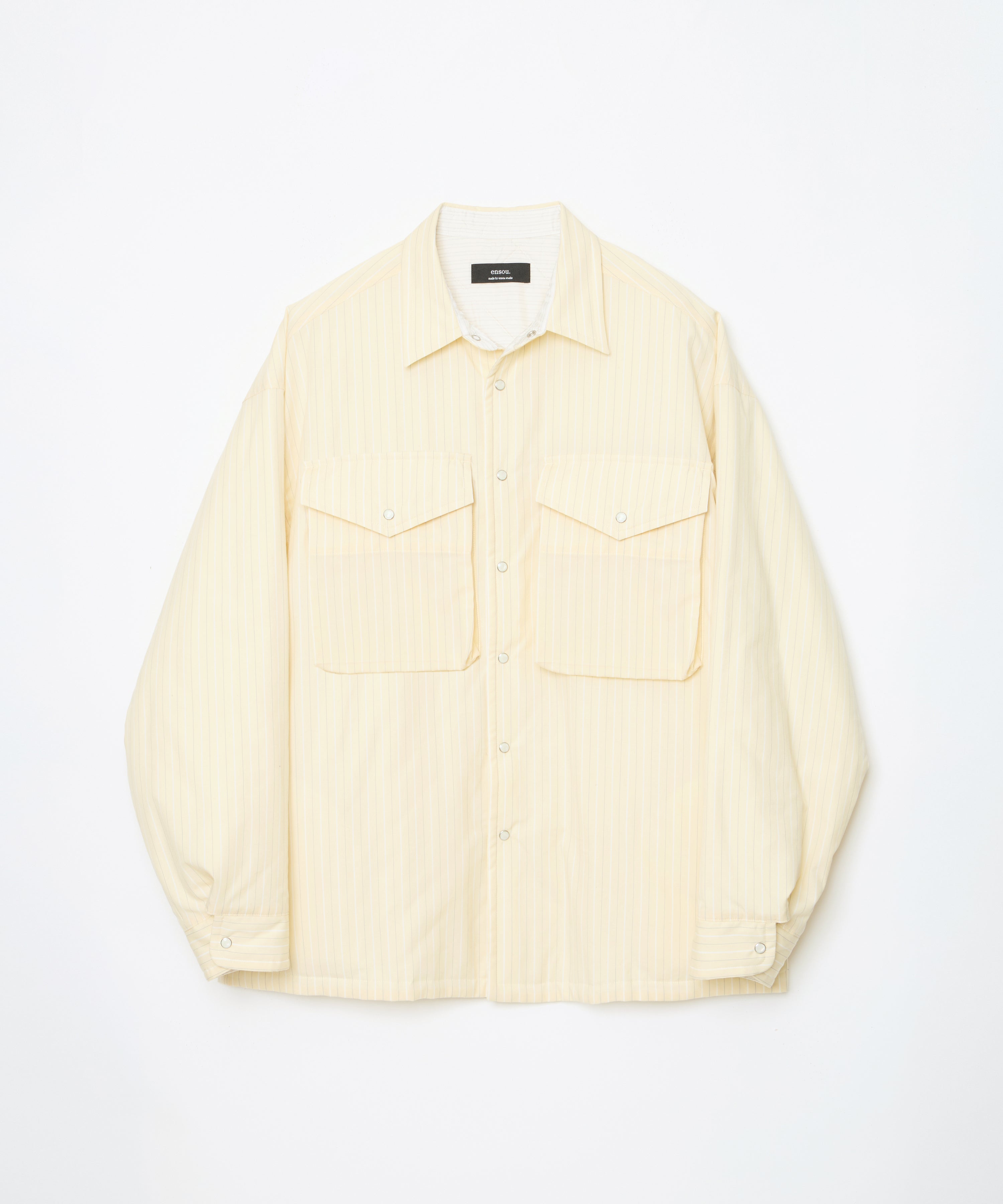 Padded Shirt (Yellow Stripe)