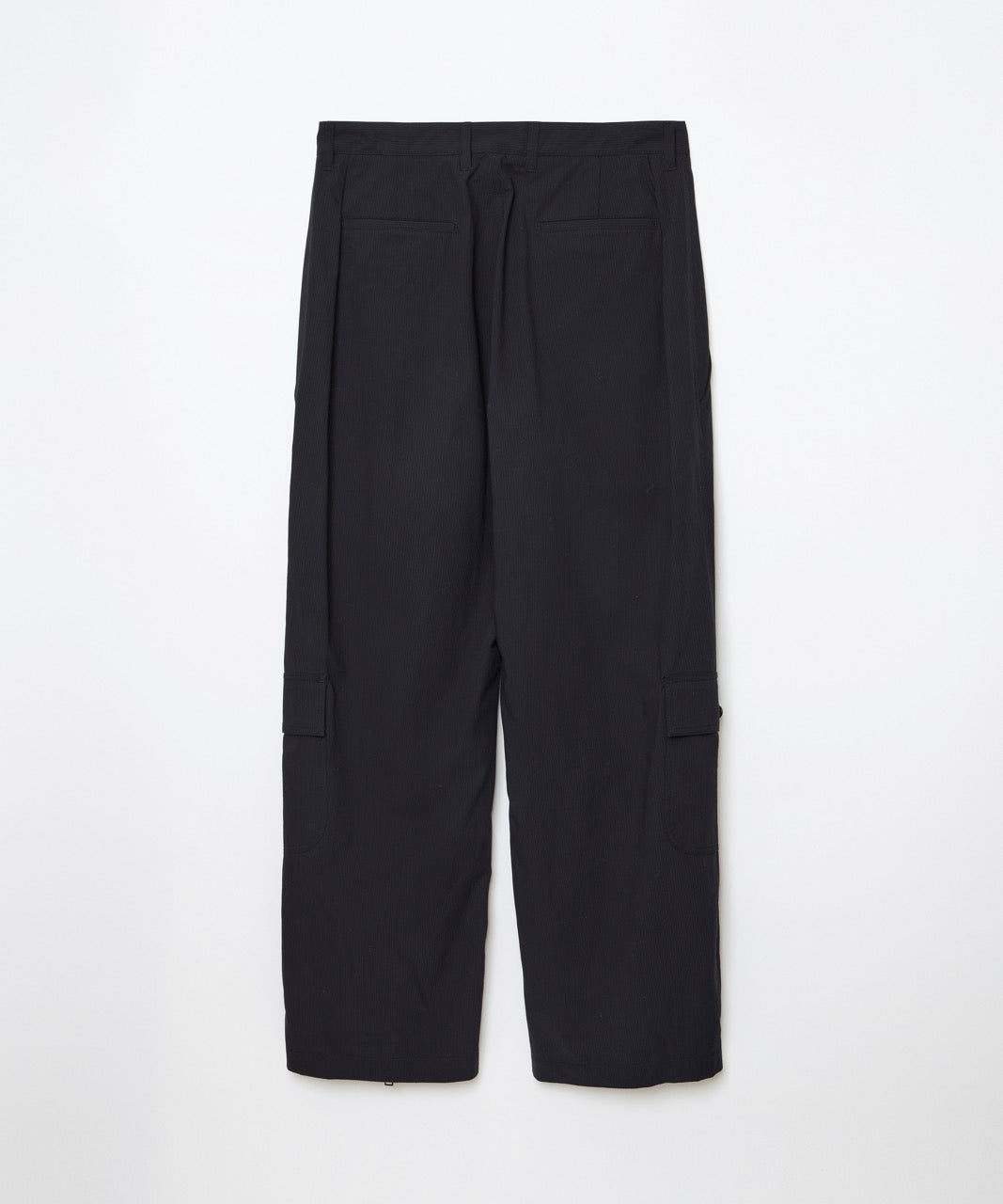 ensou. Parachute Pants (Black Stripe) / E14P006