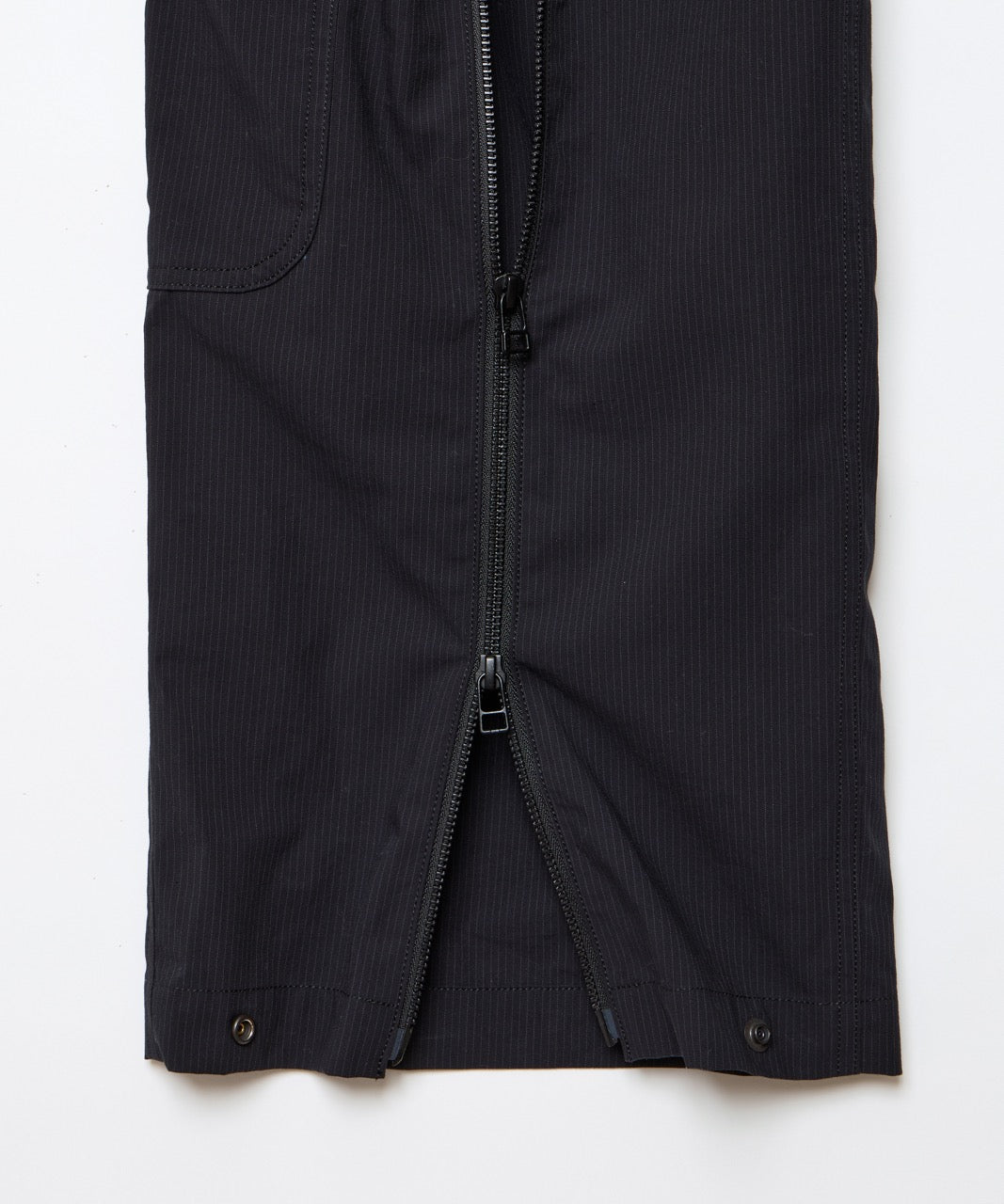 ensou. Parachute Pants (Black Stripe) / E14P006