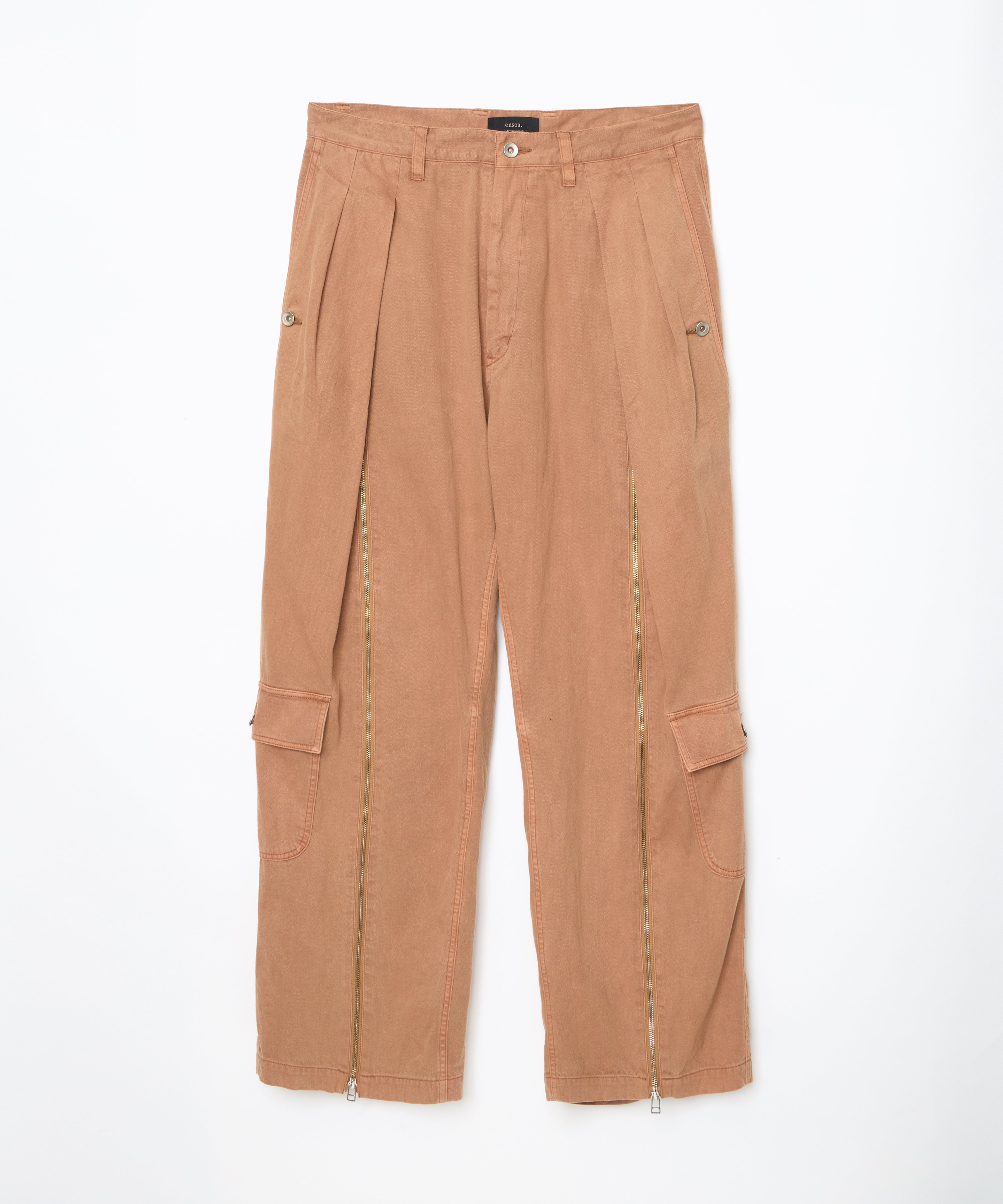 ensou. Parachute Pants (Tobacco) / E13P007