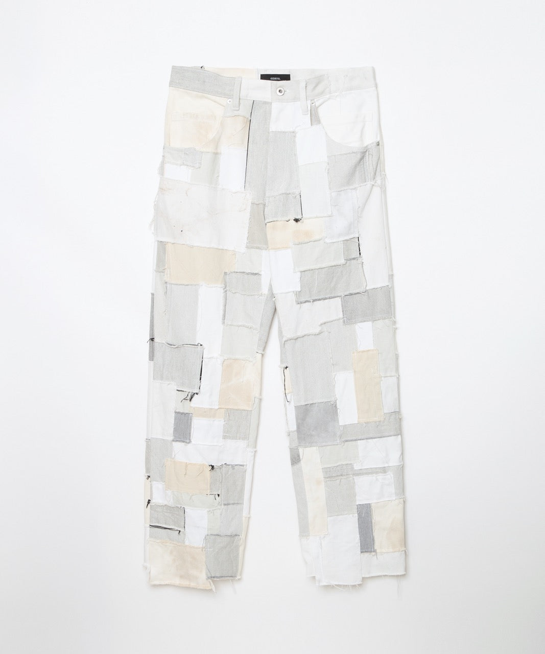 Patchworked Jeans (Grey tone)