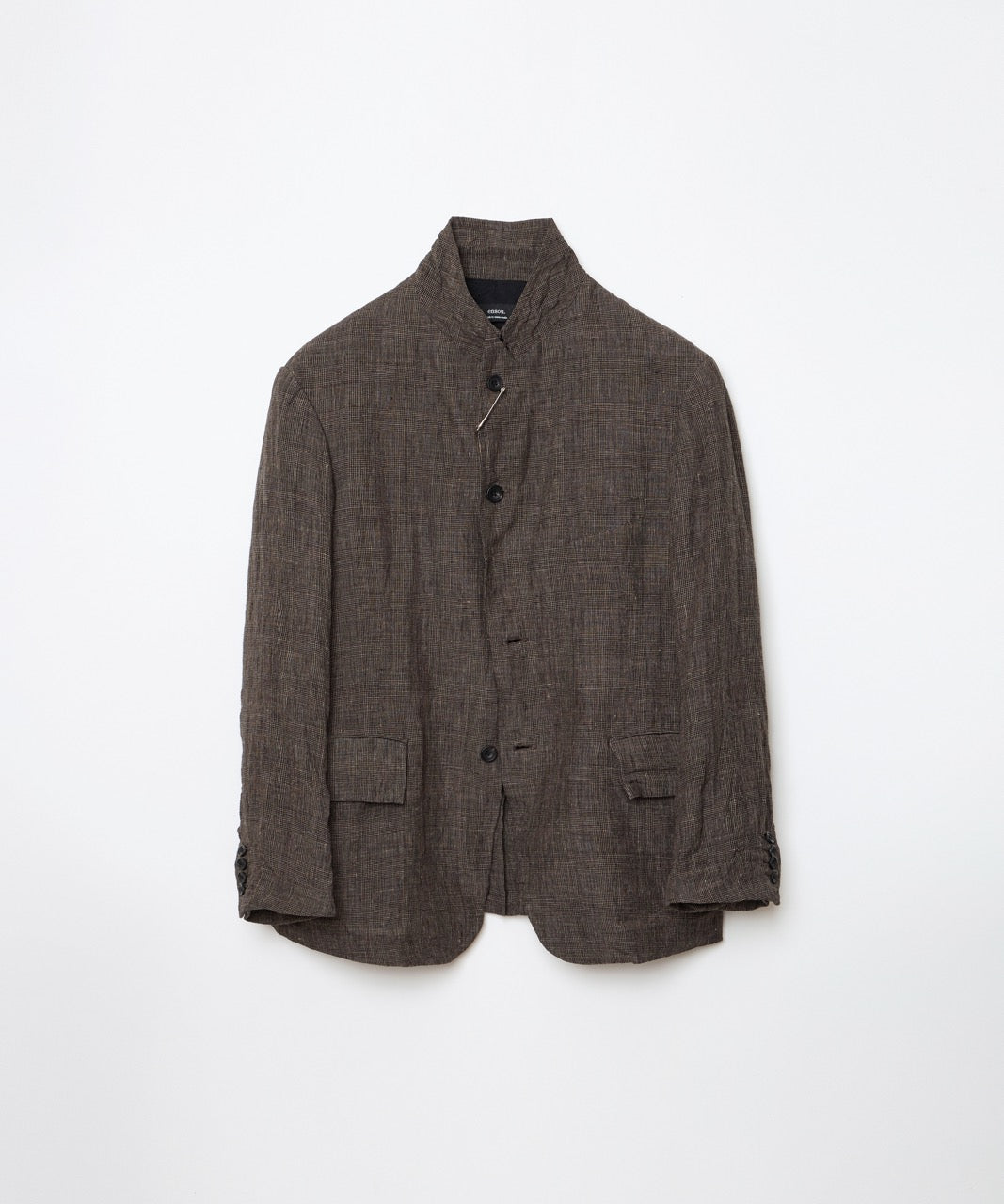 a*a様 ensou. Doni's Blazer エンソウ ドニ ジャケットM ensou. Peaked Doni's Blazer (Ash Brown) / E14J001
