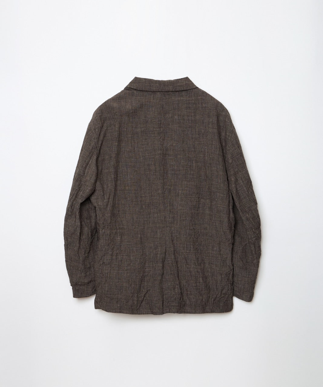 ensou. Peaked Doni's Blazer (Ash Brown) / E14J001