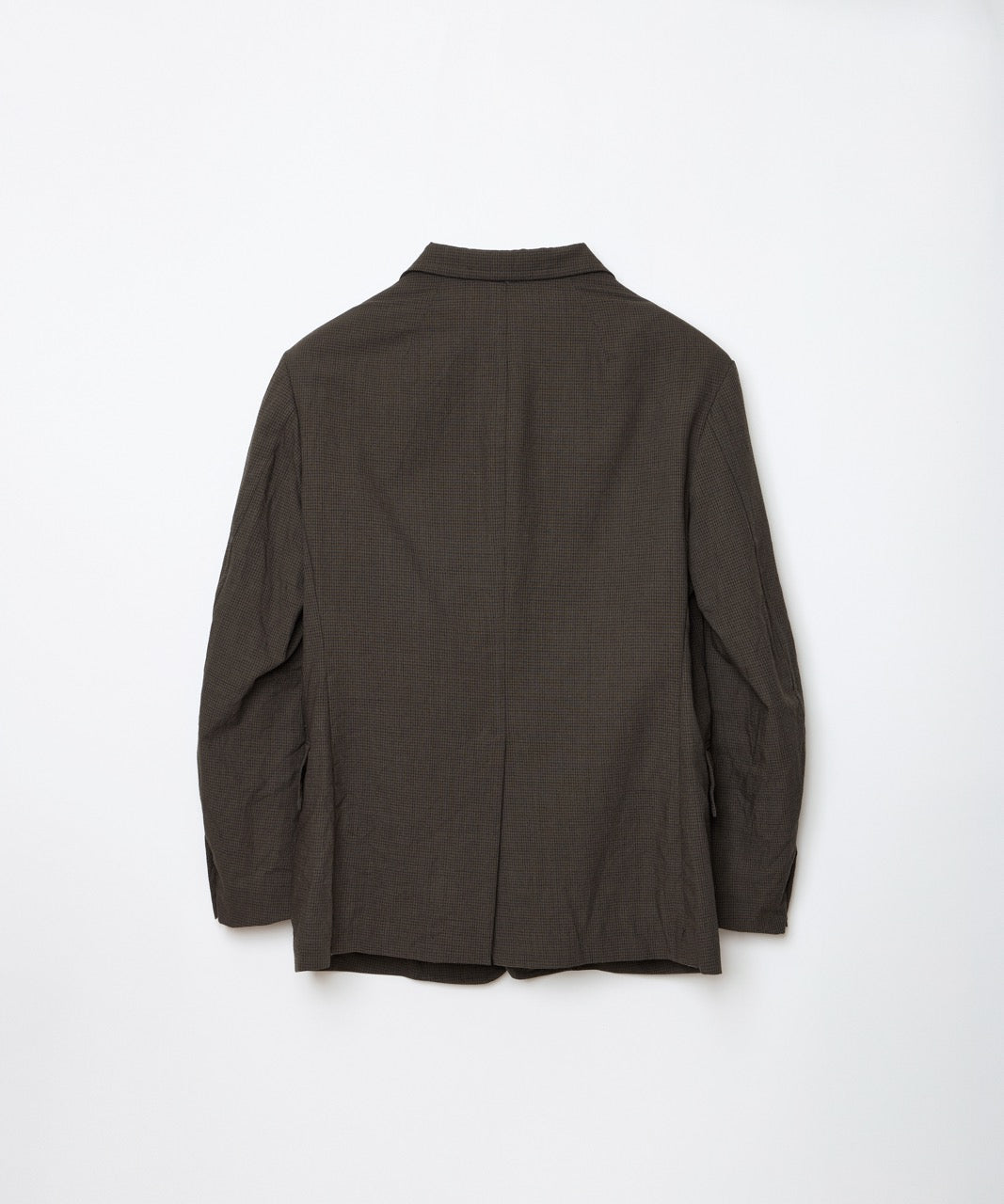 ensou. Peaked Doni's Blazer (Olive Check) / E14J002