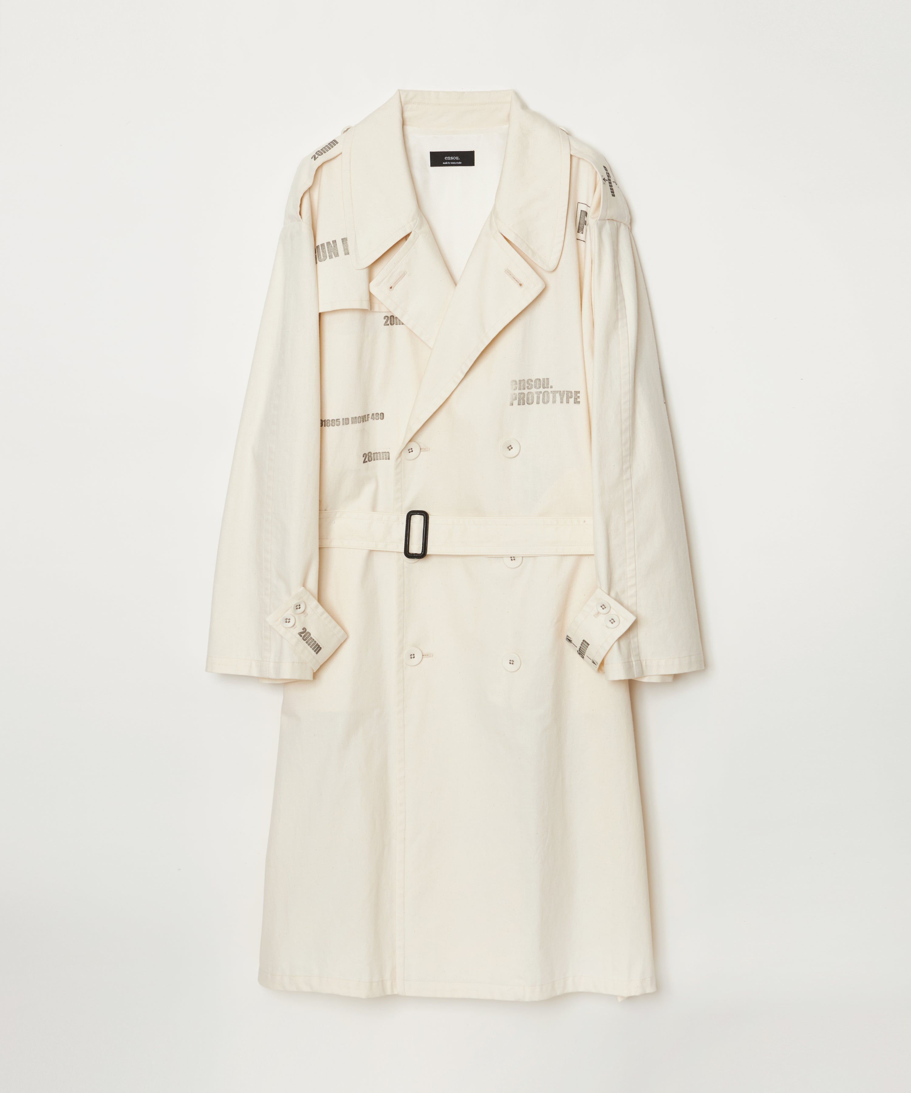 Prototype Trench Coat (Ivory)