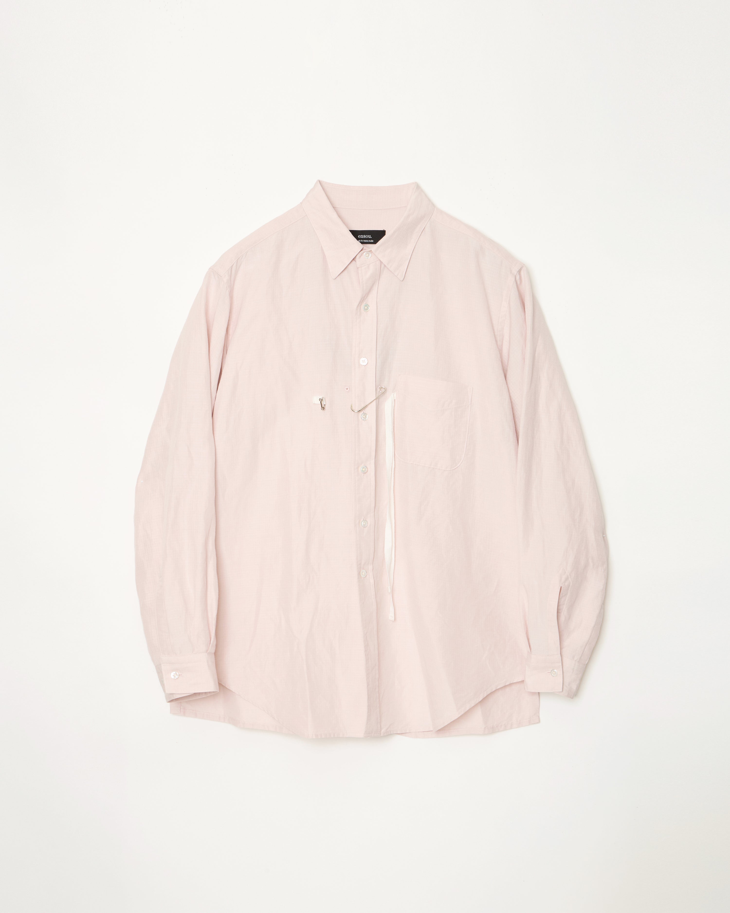 Ribbon Shirt (Dust Pink)