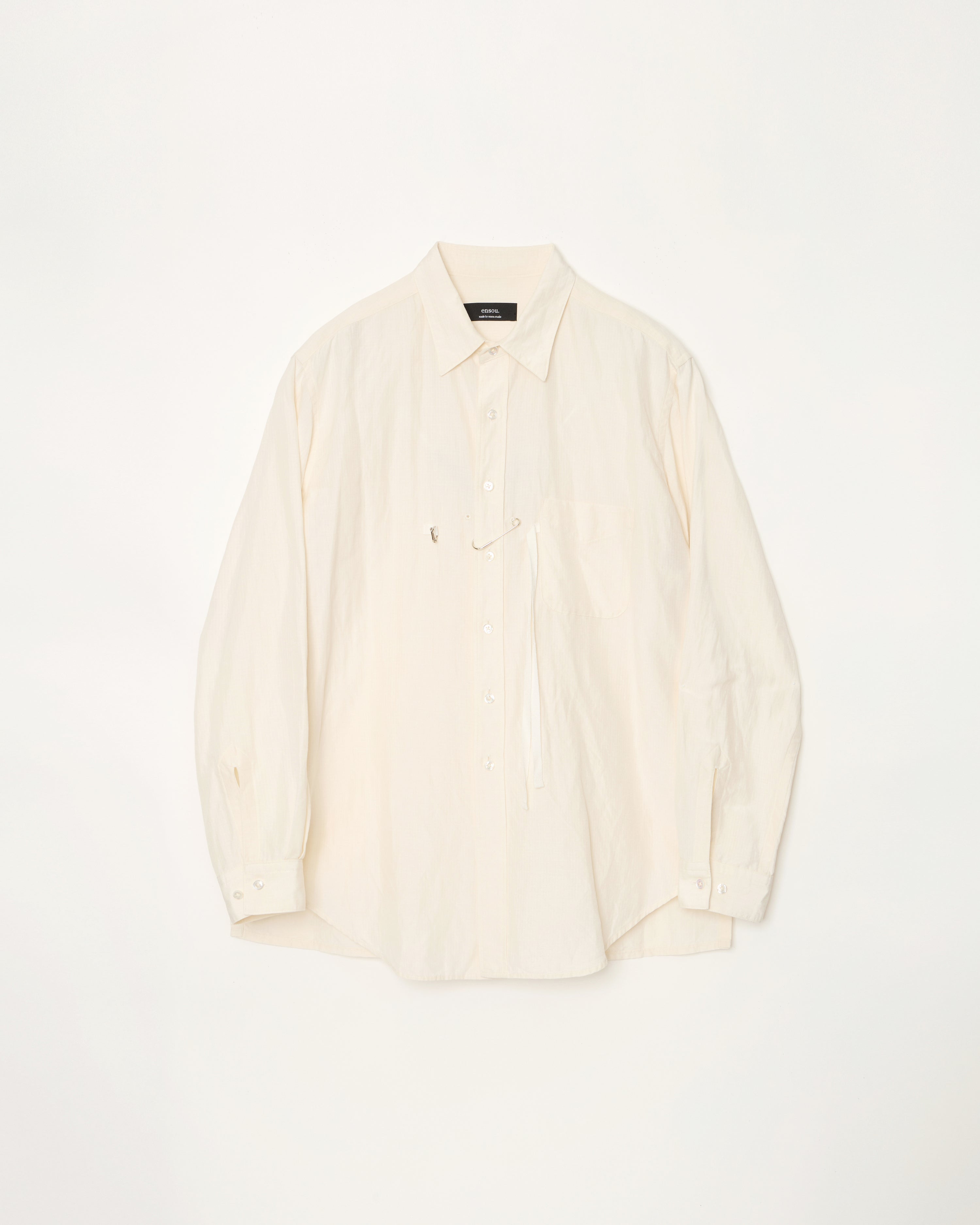Ribbon Shirt (Ivory)