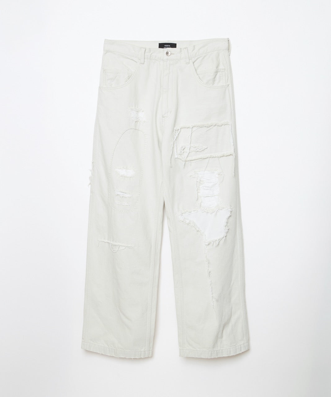 Scar Tissue Painter Jeans (Ivory)