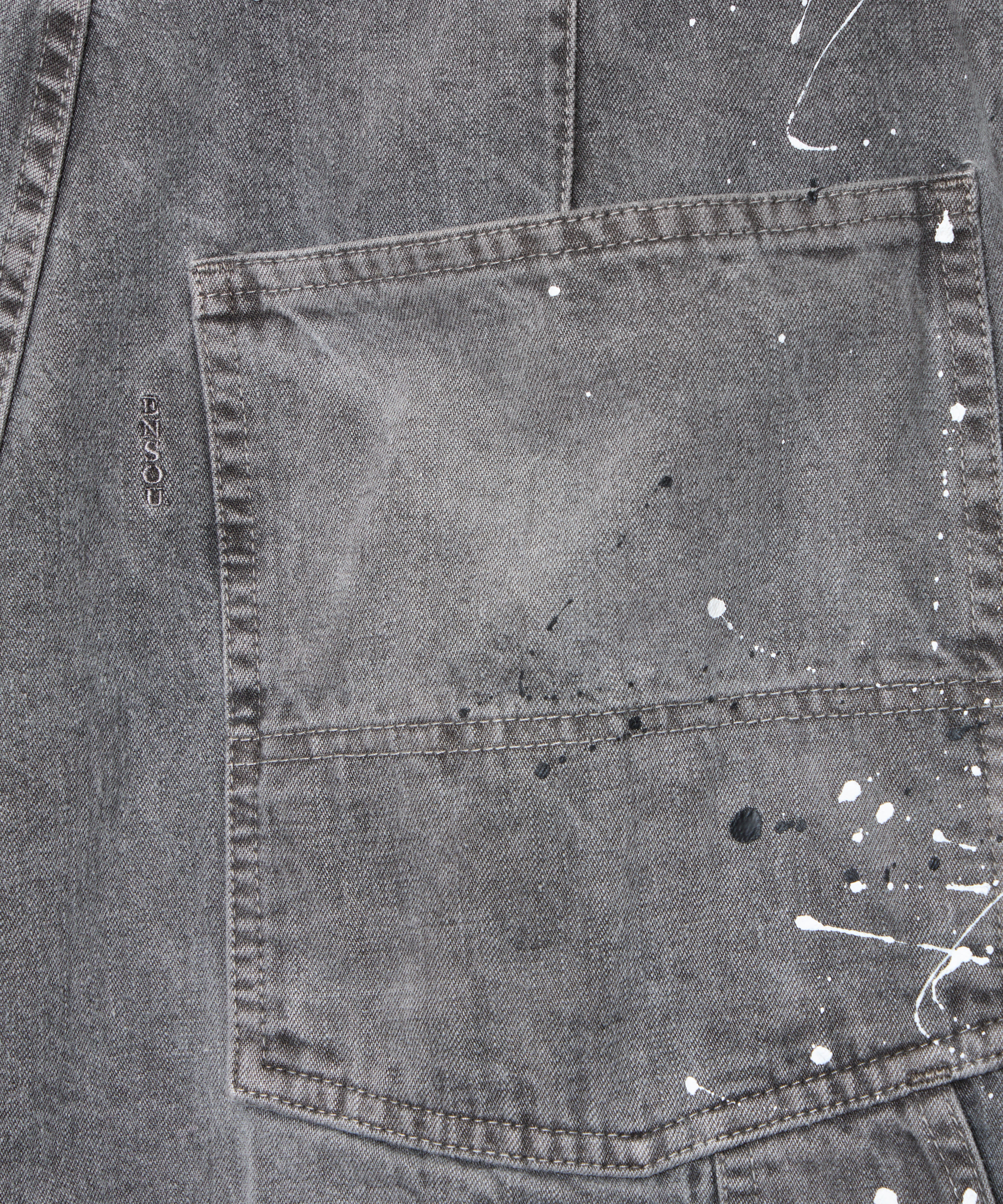 しずくPAINT MOTIF PRINT DENIM PANTS しずくPAINT MOTIF PRINT DENIM PANTS PAINT MOTIF PRINT DENIM PANTS