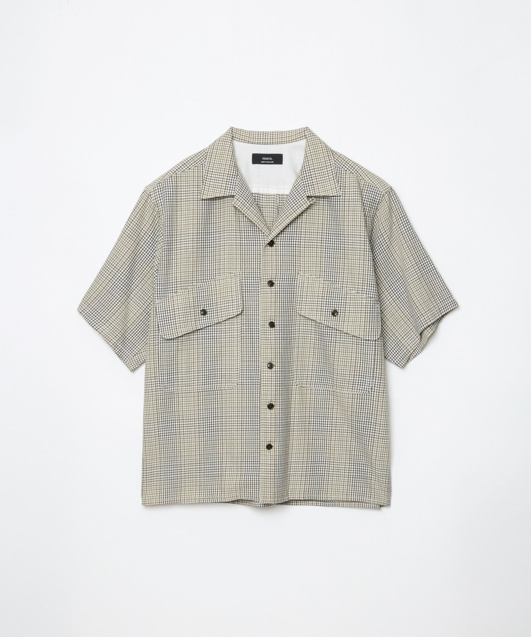 Summer Feeling Shirt (Olive Plaid)