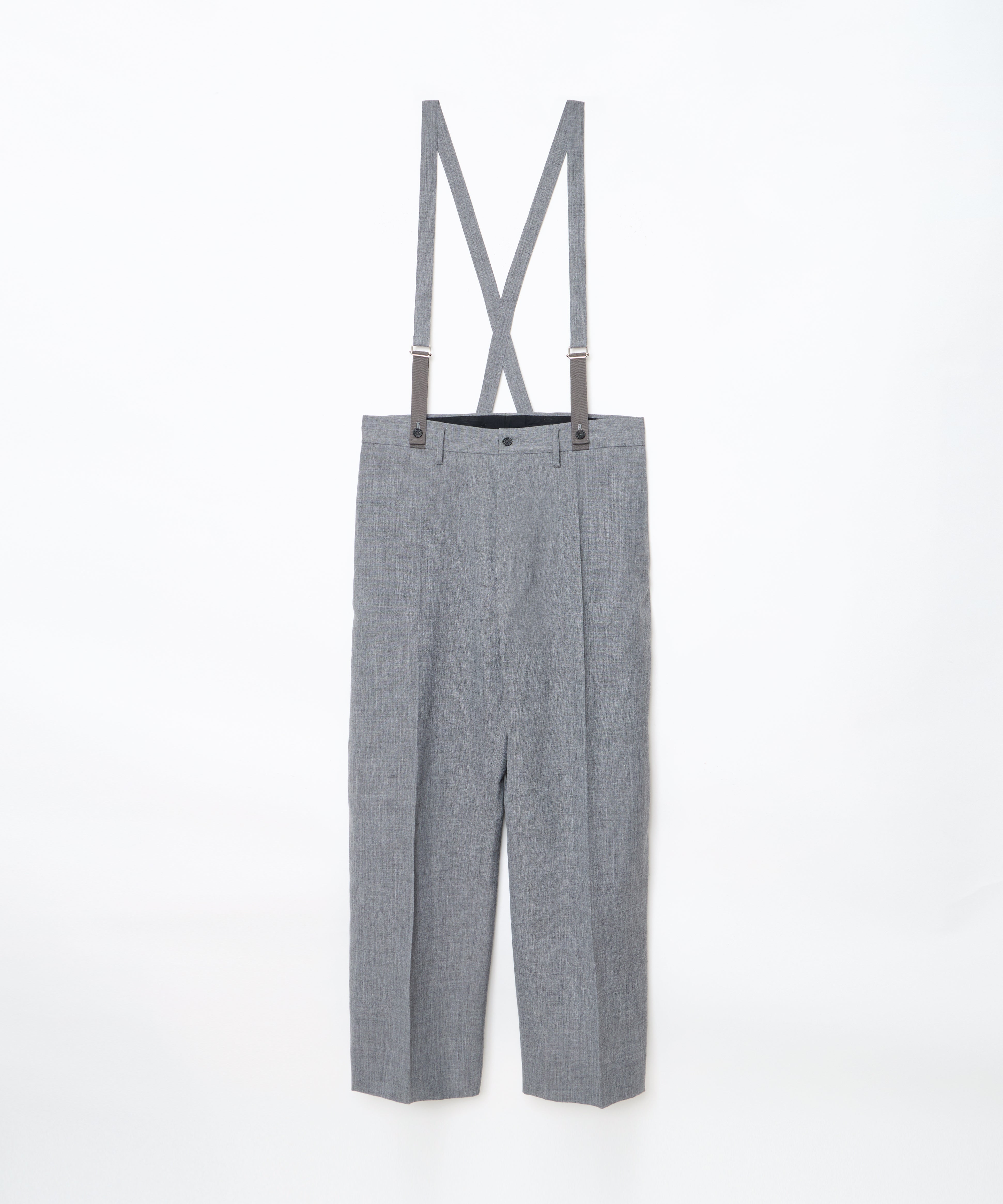 ensou. Suspender Trousers (Top Grey) / E13P003