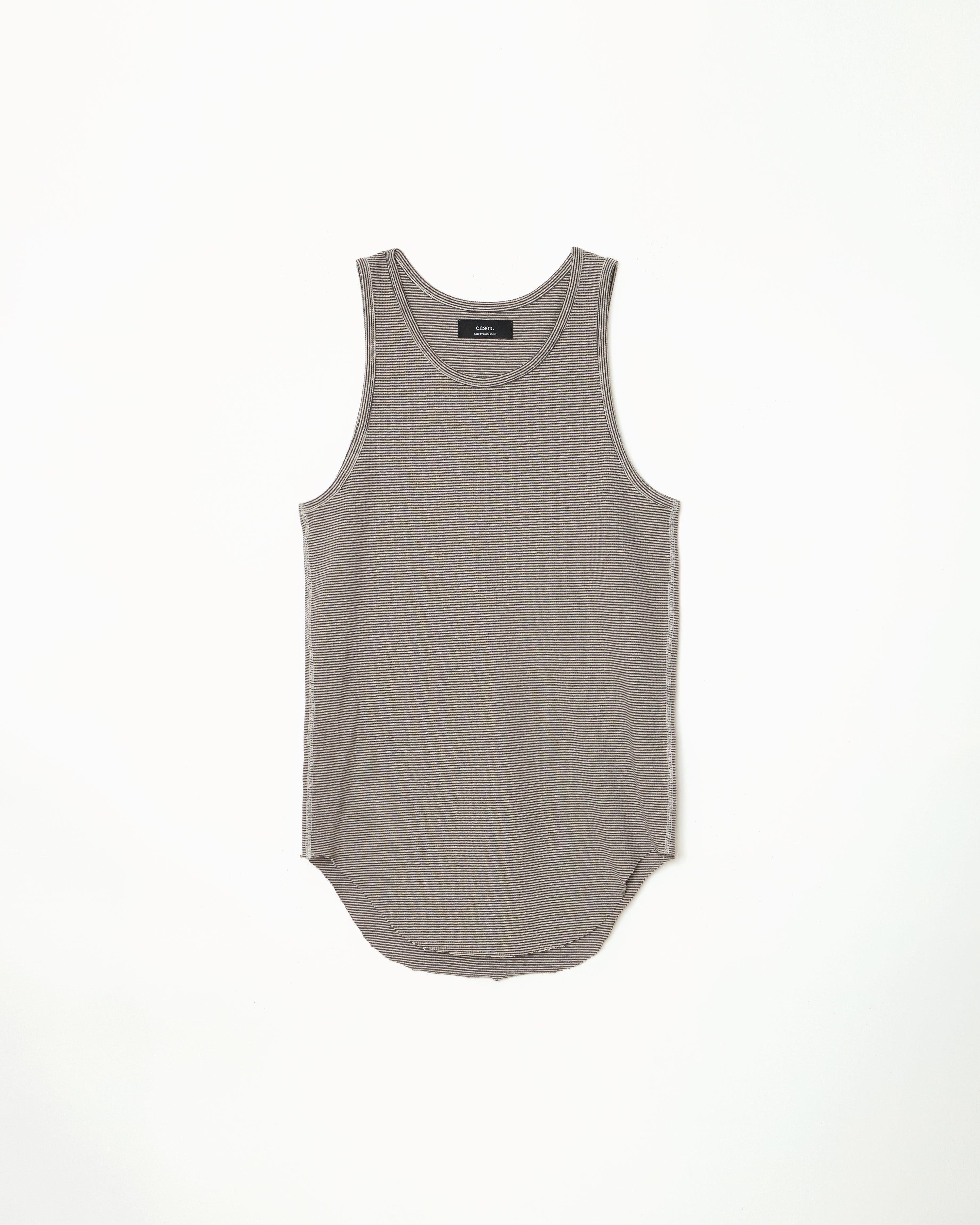 Tank Top (Charcoal Stripe)