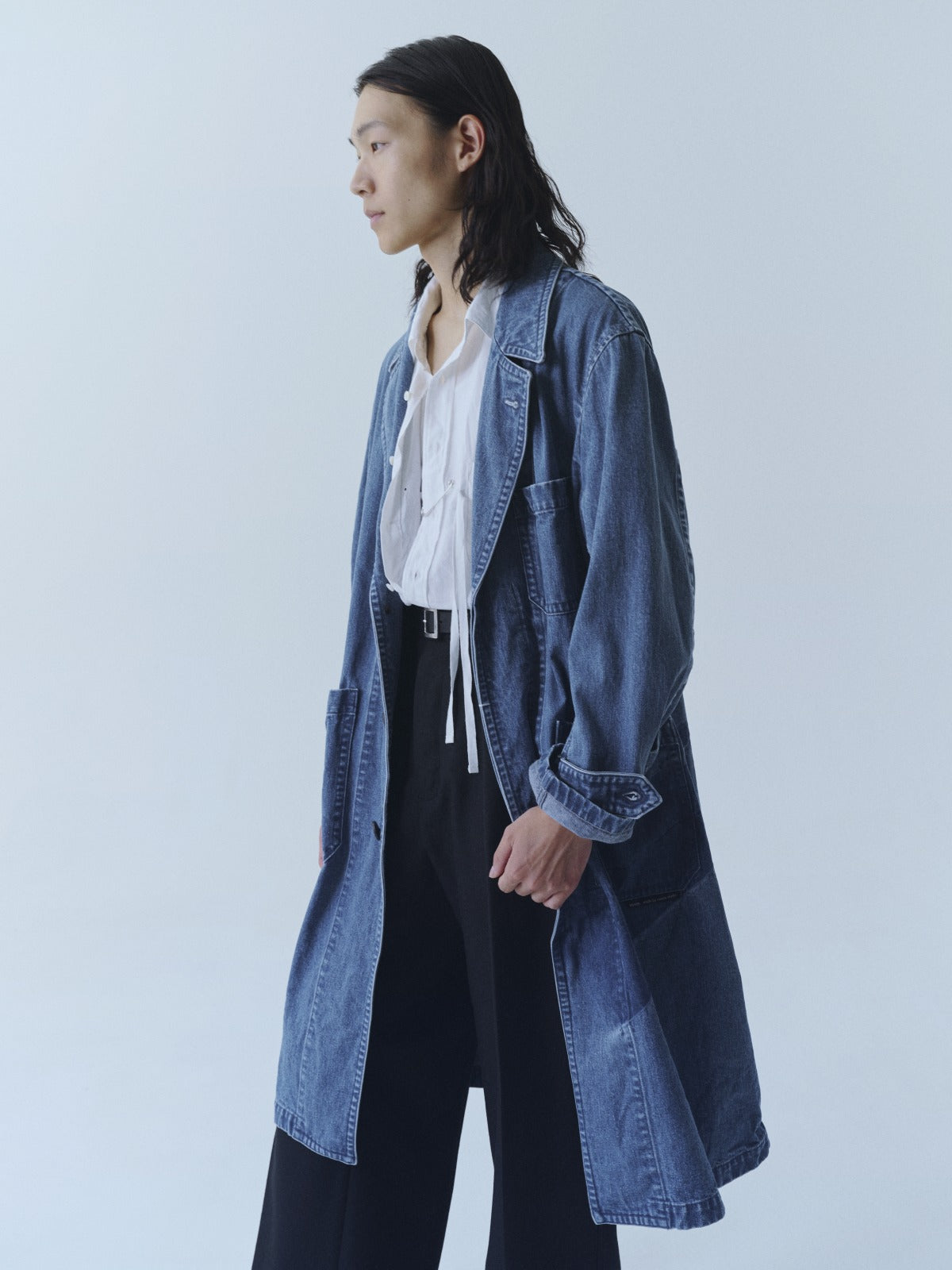 ensou. Jean Doctor Coat (Indigo) / E10C001 ensou. Jean Doctor Coat (Indigo) / E10C001