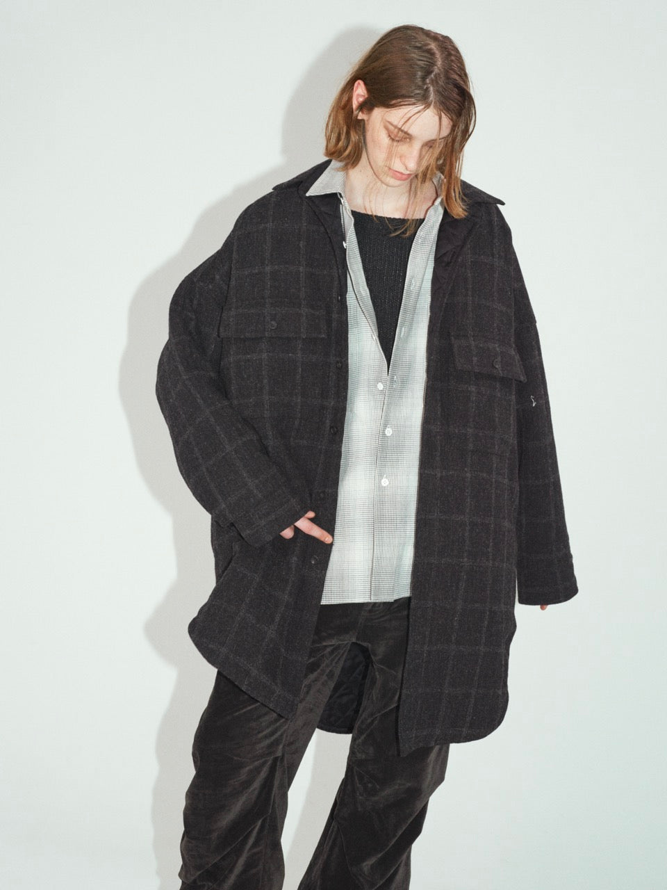 新品 ensou. Derby Pants (Sumi-dyed Black) ensou. Derby Pants (Sumi-dyed Black) / E13P006